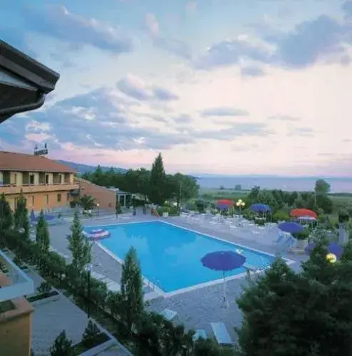 Day, Pool View in Hotel Ristorante Il Gabbiano