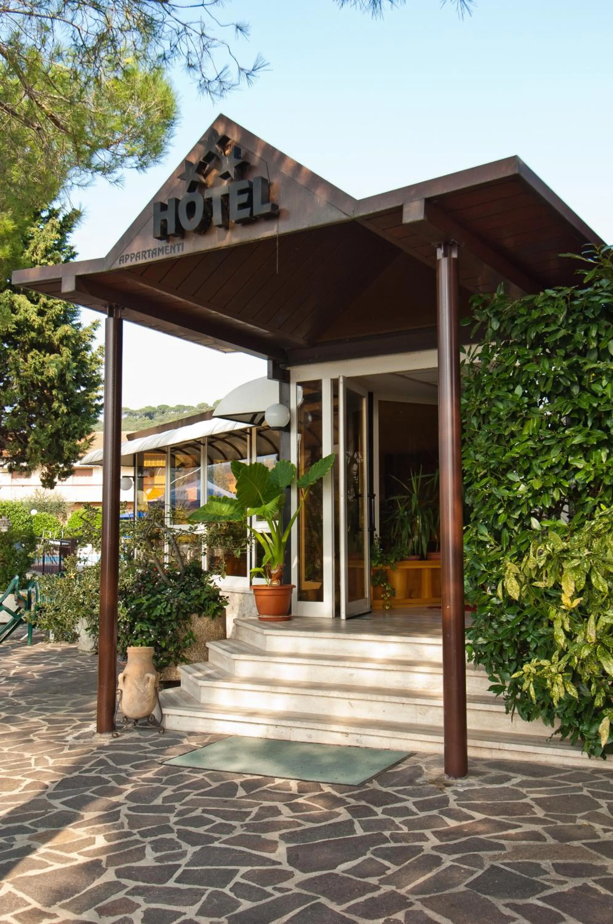 Decorative detail in Hotel Ristorante Il Gabbiano