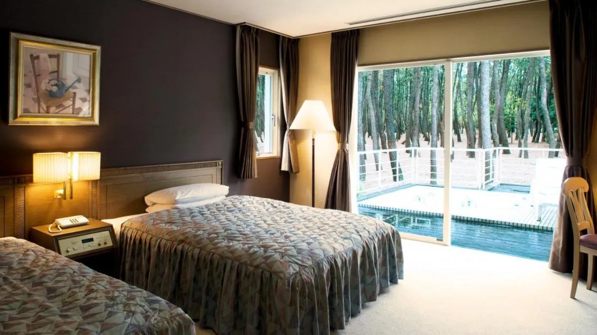 Bedroom, Bed in Luxze Hitotsuba/Cottage Himuka