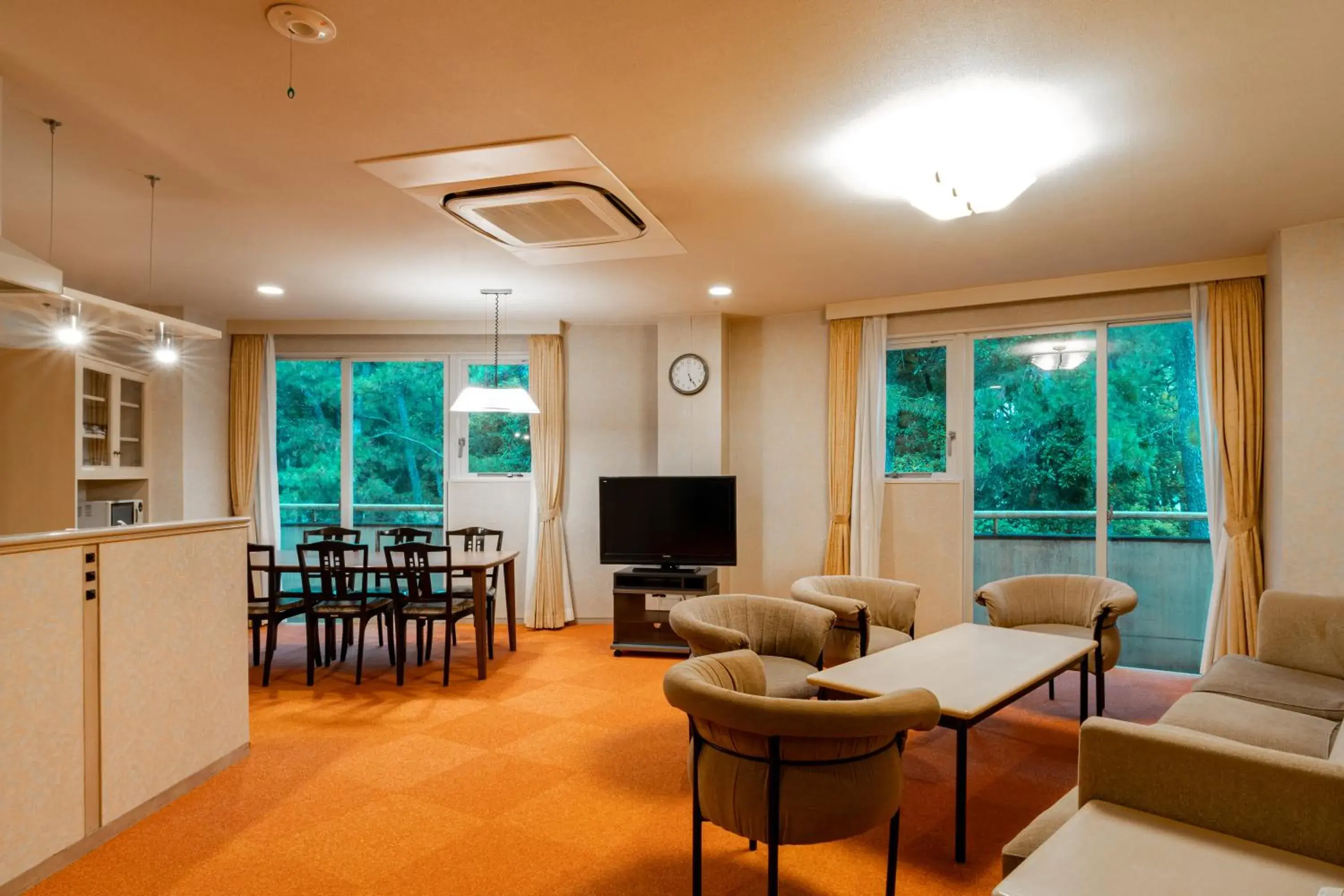 Living room in Luxze Hitotsuba/Cottage Himuka Living room in Luxze Hitotsuba/Cottage Himuka