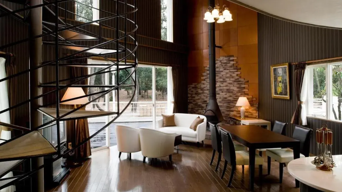 Living room in Luxze Hitotsuba/Cottage Himuka Living room in Luxze Hitotsuba/Cottage Himuka