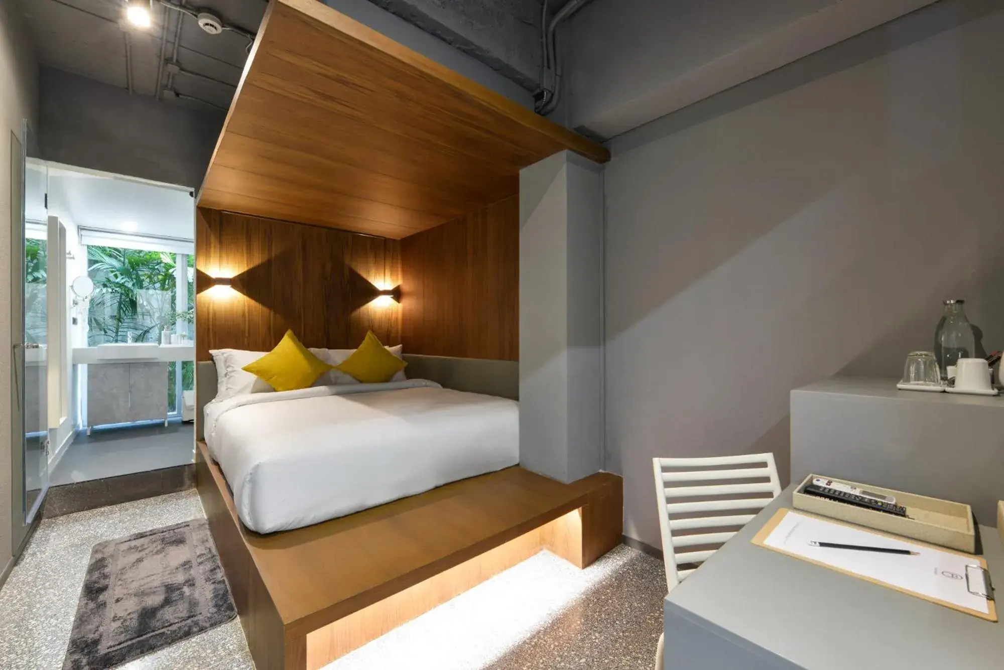 Photo of the whole room, Bed in Tiang Capsule Photo of the whole room, Bed in Tiang Capsule