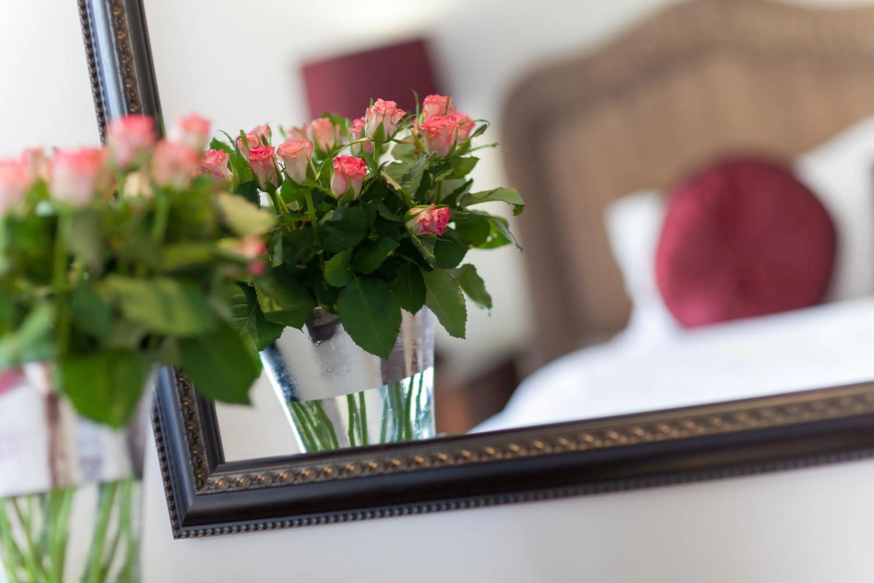 Decorative detail, Bed in Relax Inn