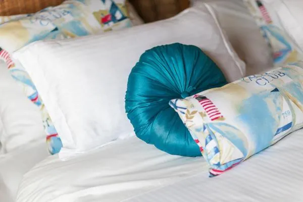 Decorative detail, Bed in Relax Inn