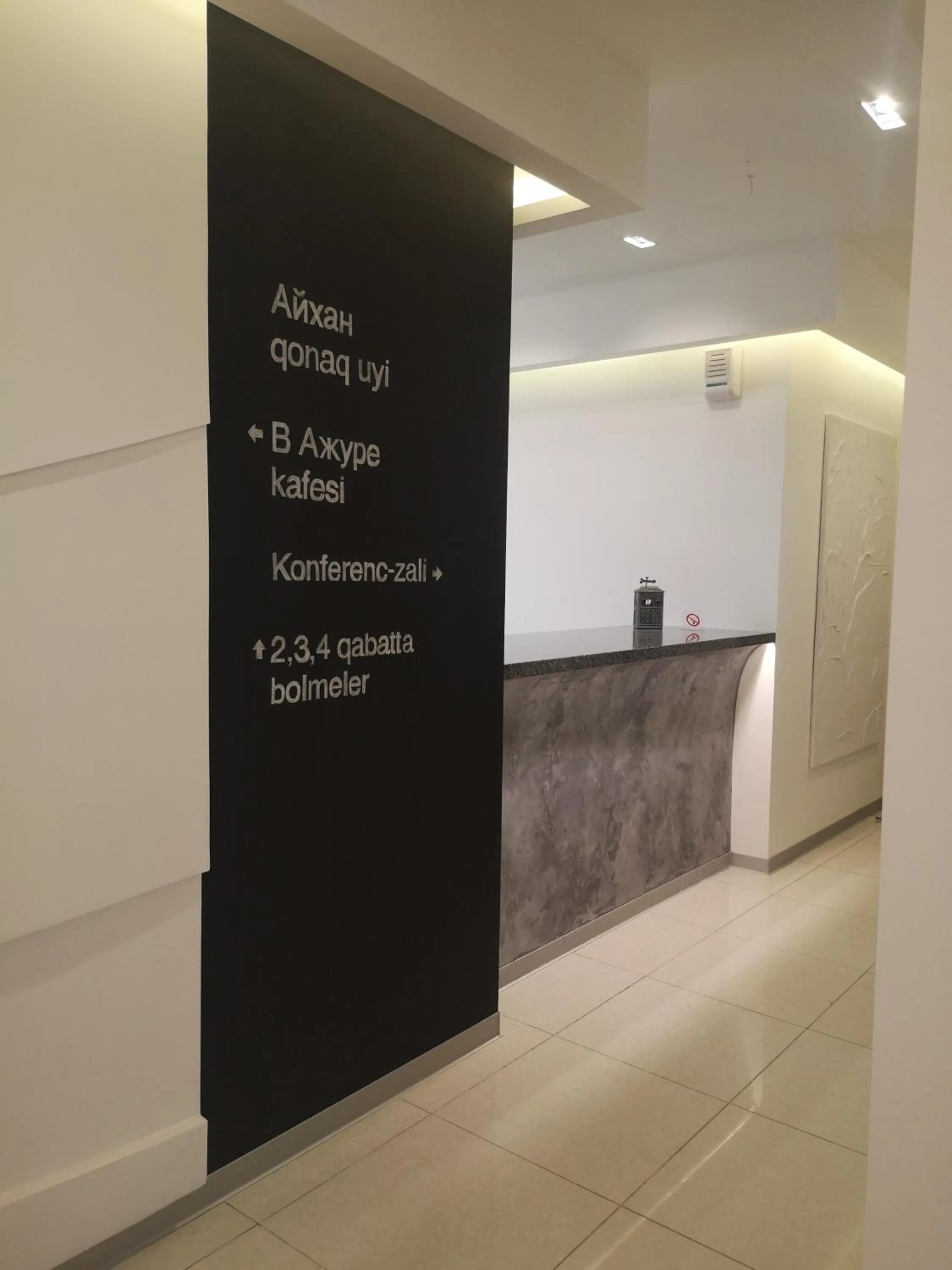 Lobby or reception in Ayhan Hotel