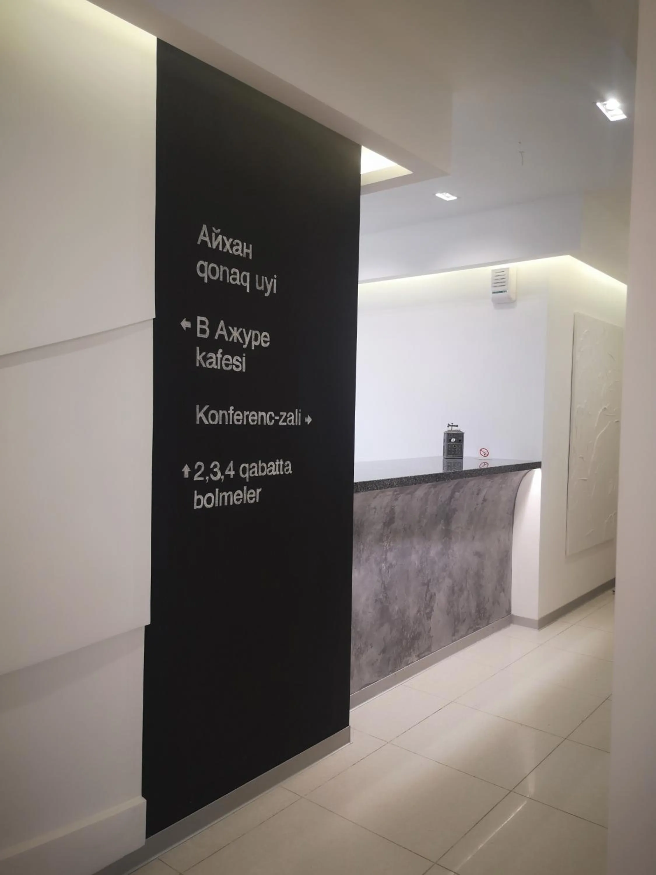 Lobby or reception in Ayhan Hotel