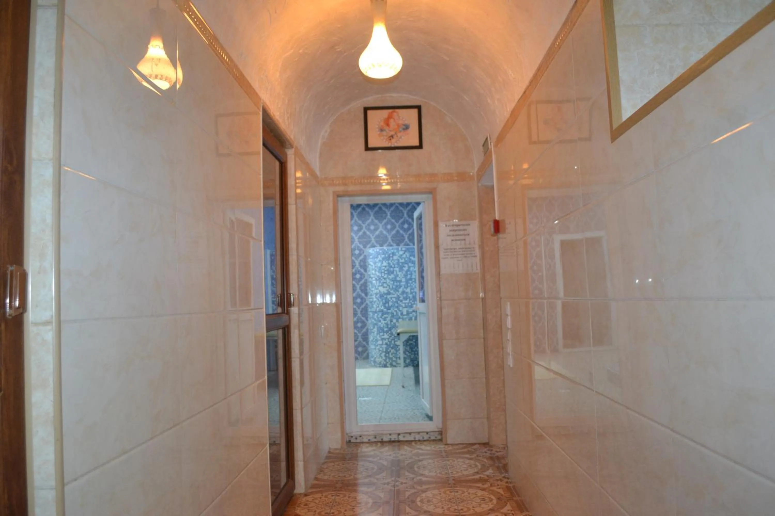 Steam room in Ayhan Hotel