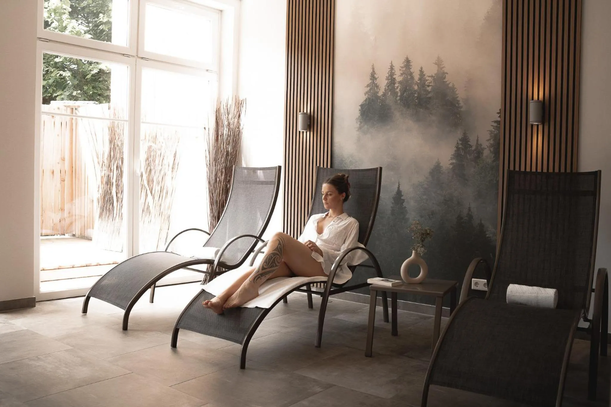 Spa and wellness centre/facilities in AlpenParks Apartment & Ferienresort Rehrenberg Viehhofen