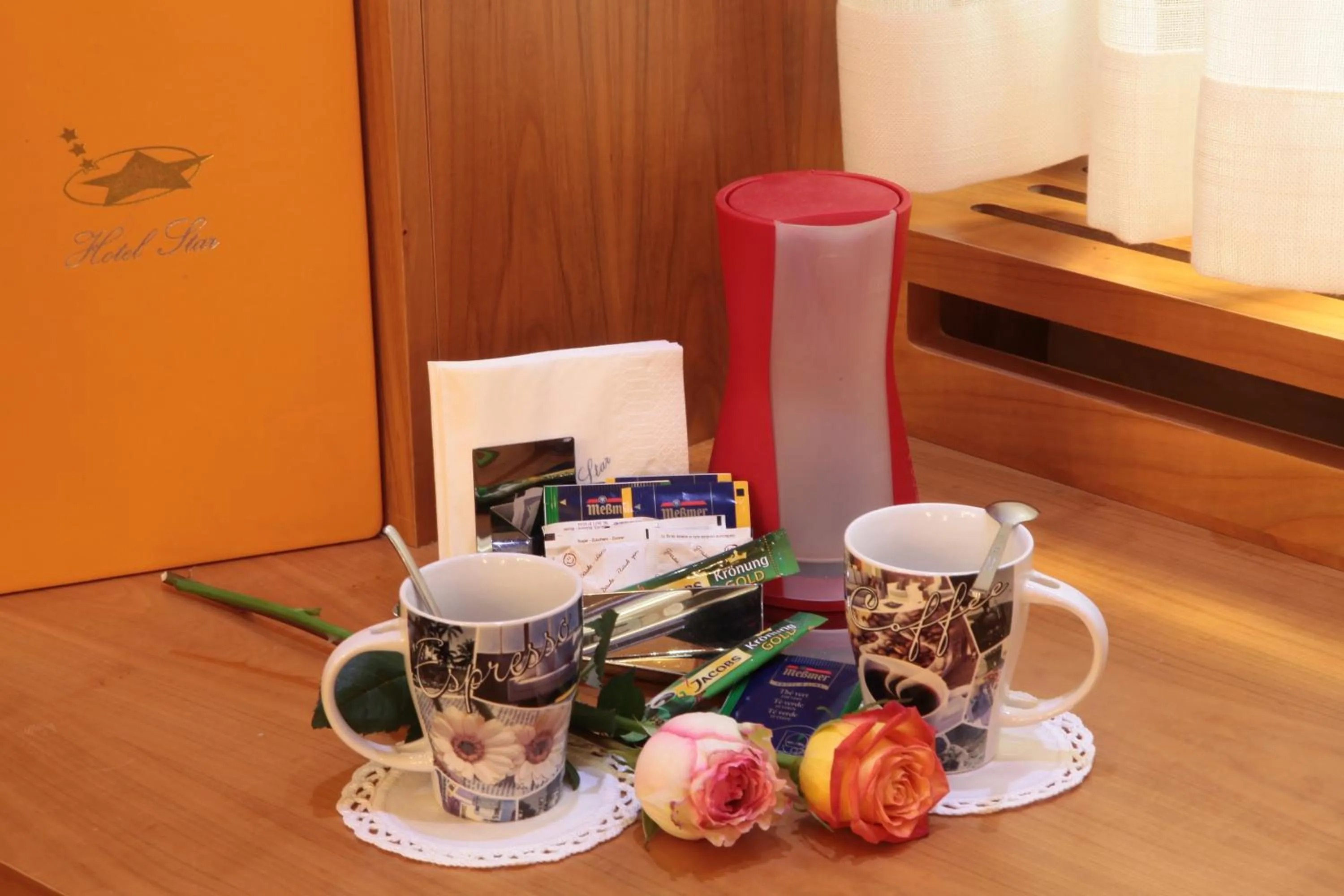 Coffee/tea facilities in Hotel Star