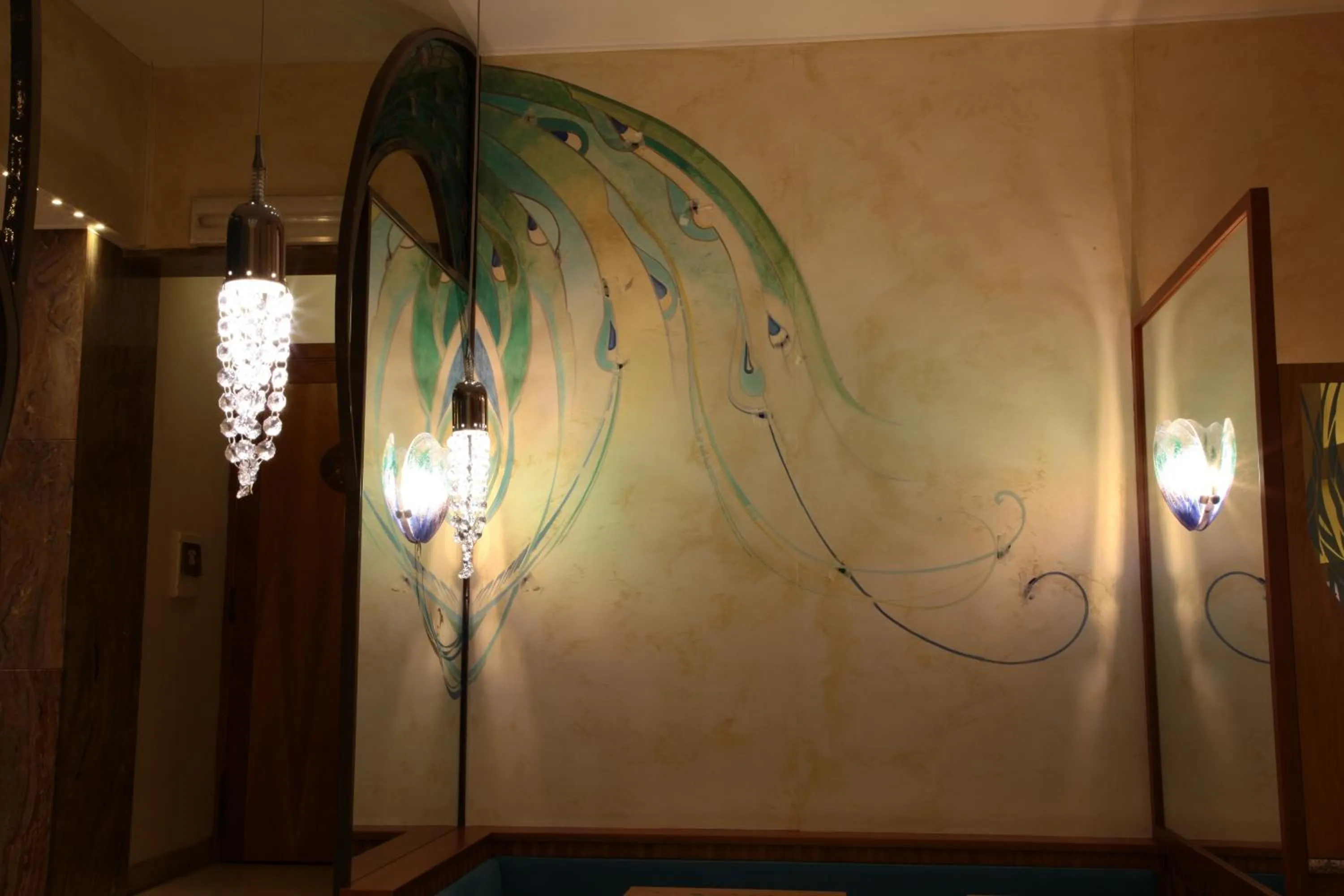 Decorative detail, Bathroom in Hotel Star