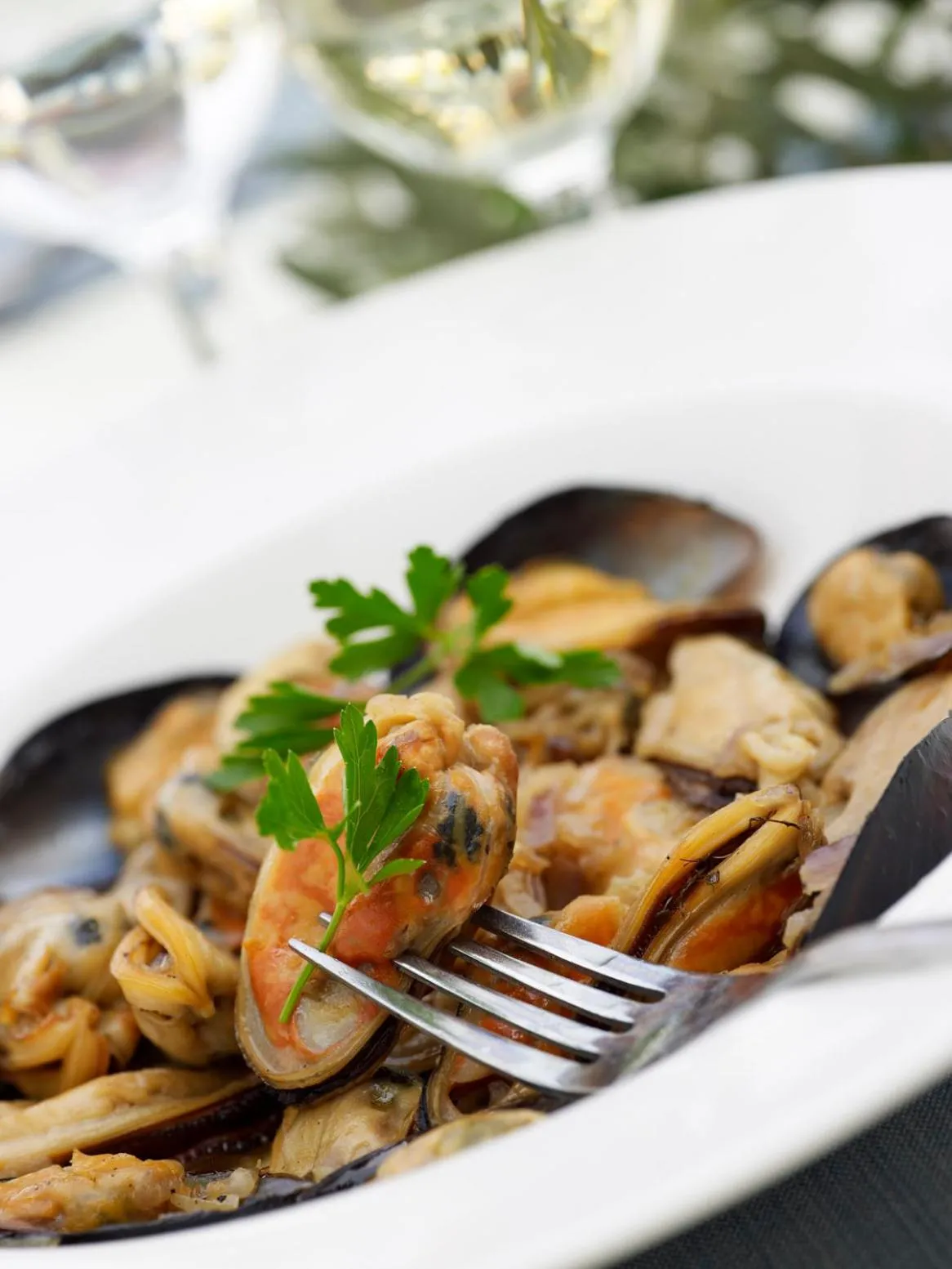 Food in Belle Helene Hotel