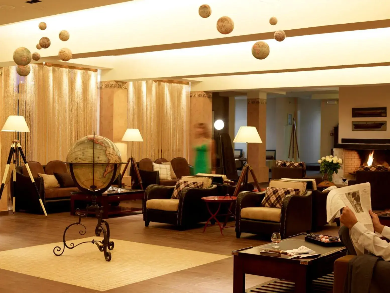 Living room in Belle Helene Hotel Living room in Belle Helene Hotel