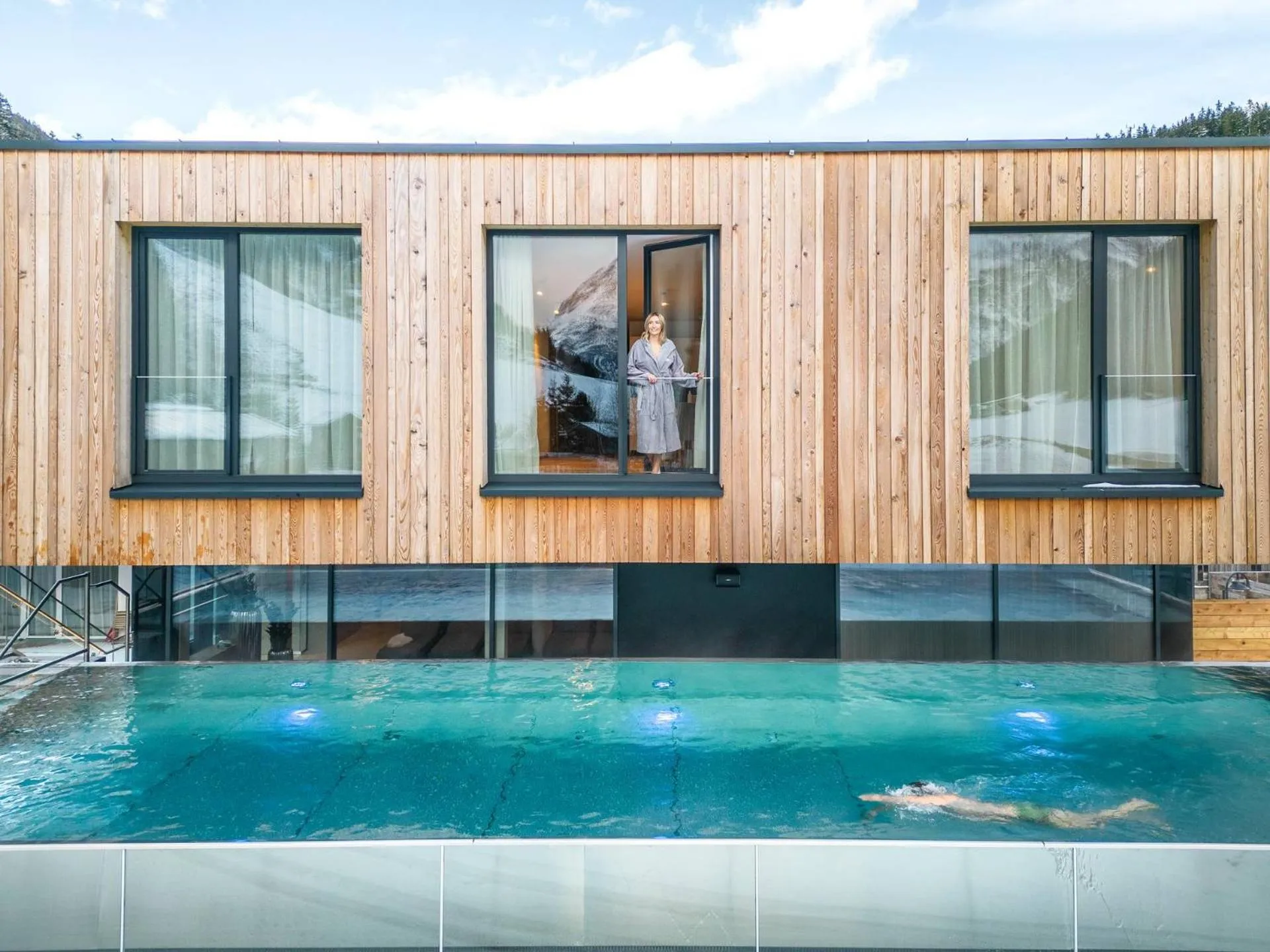 Spa and wellness centre/facilities in All-Suite Resort Paznaun