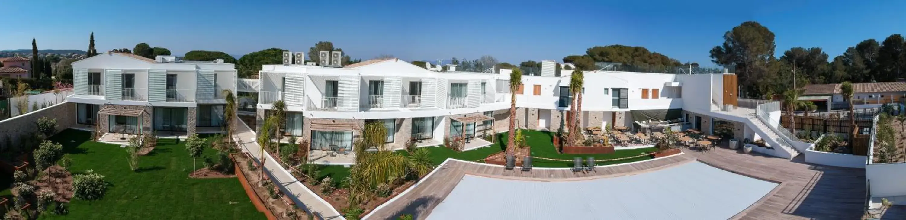 Bird's eye view in Van der Valk Hotel Bloom Saint Aygulf Bird's eye view in Van der Valk Hotel Bloom Saint Aygulf