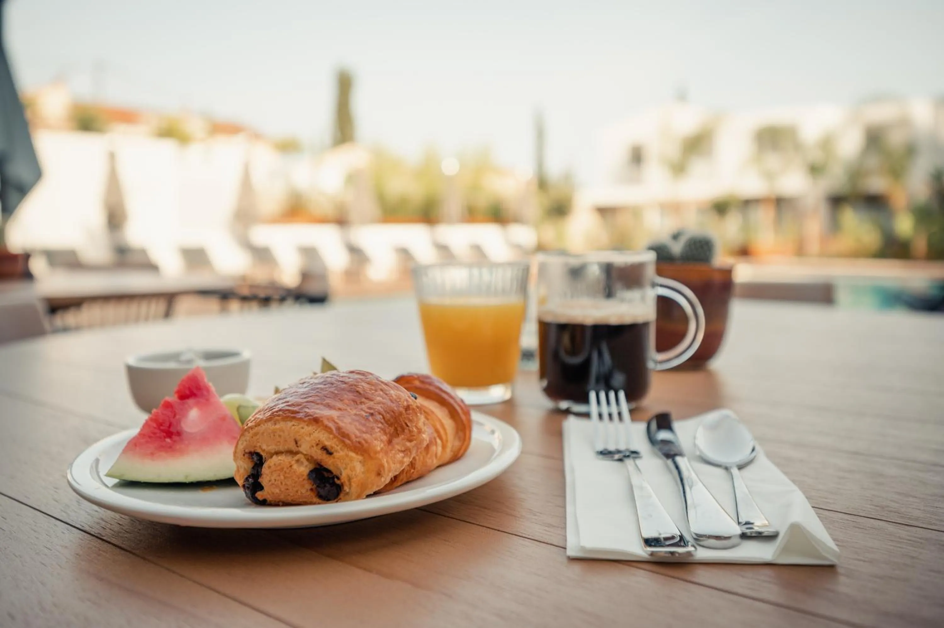 Breakfast in Van der Valk Hotel Bloom Saint Aygulf