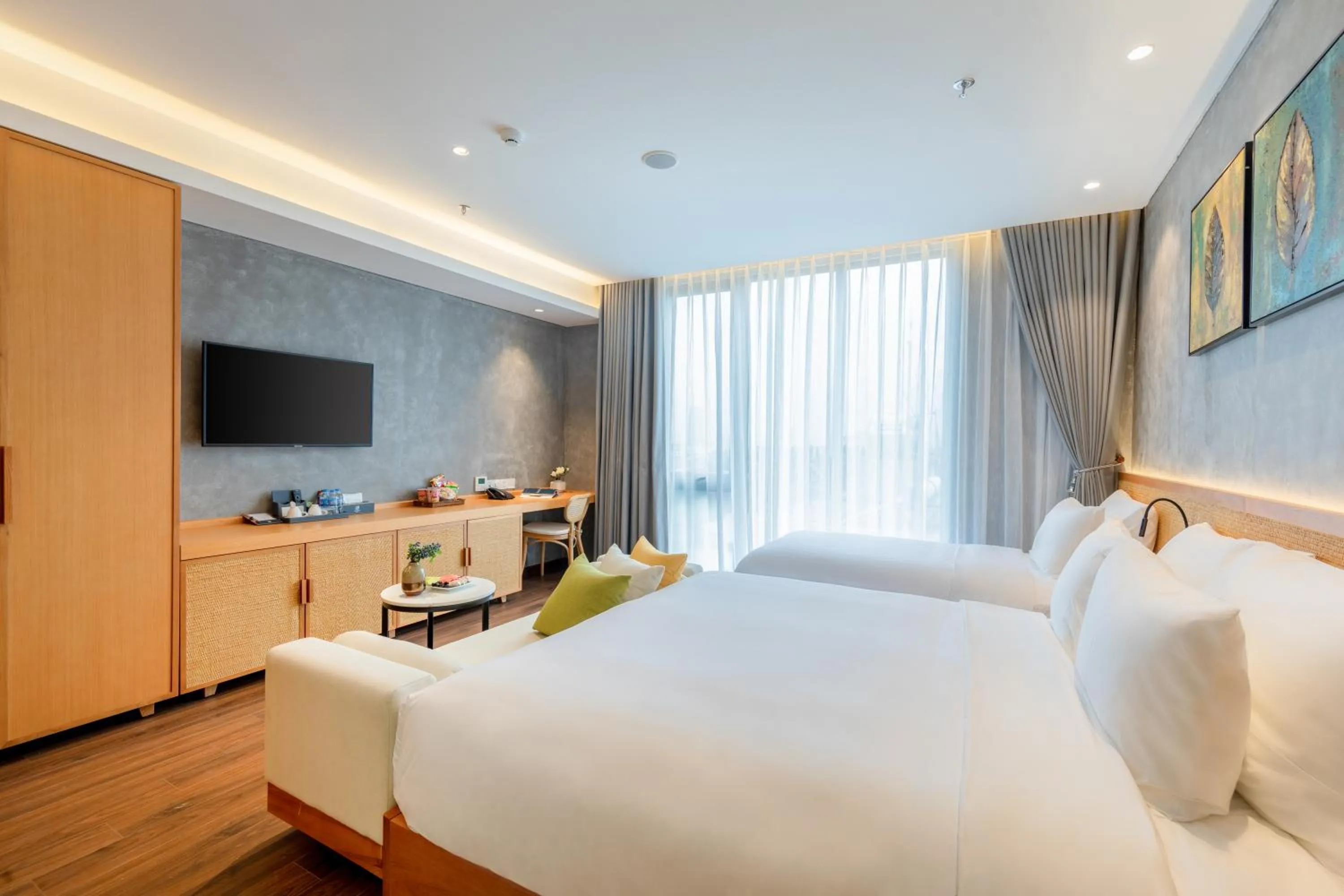 Bed in Kua Casa Suite