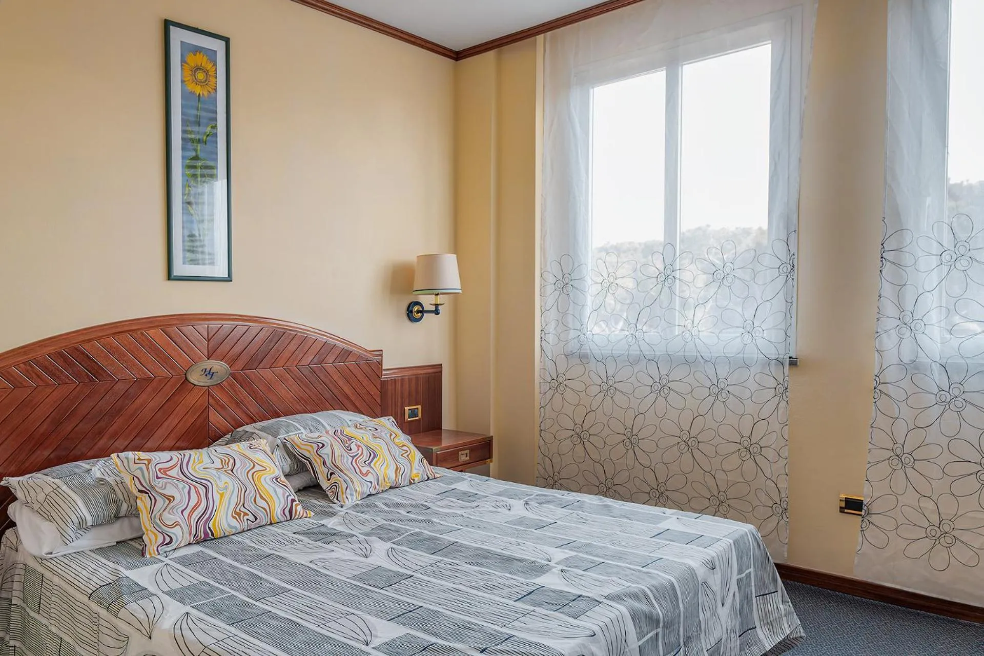 Bed in Hotel Tornese - Rooftop Sea View