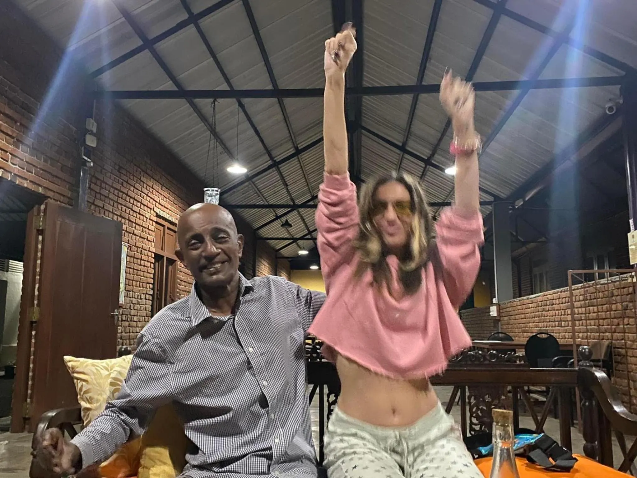 group of guests in Tanty’s Hostel