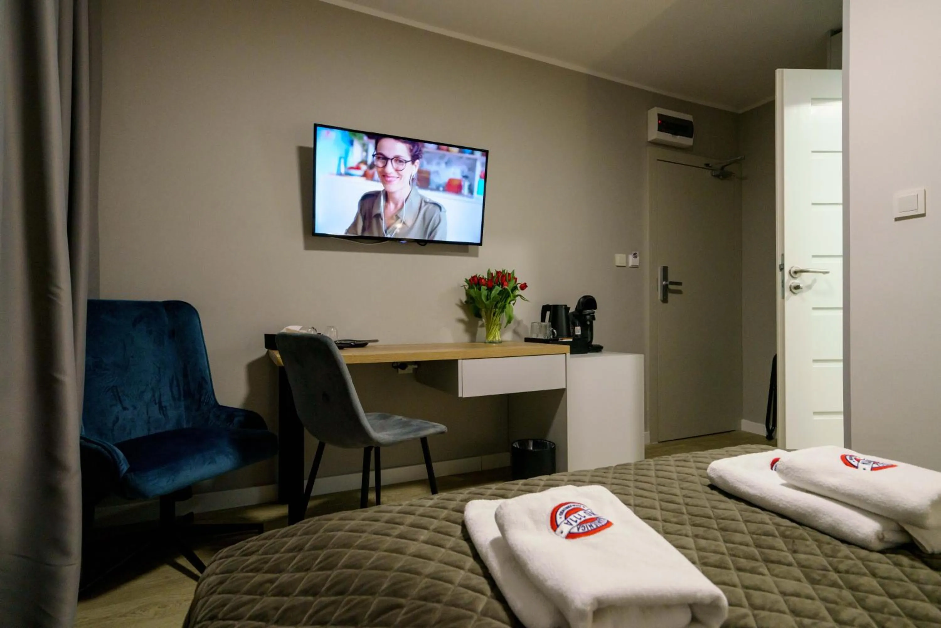 TV and multimedia, Bed in Kamienica no 111a Warsaw Airport