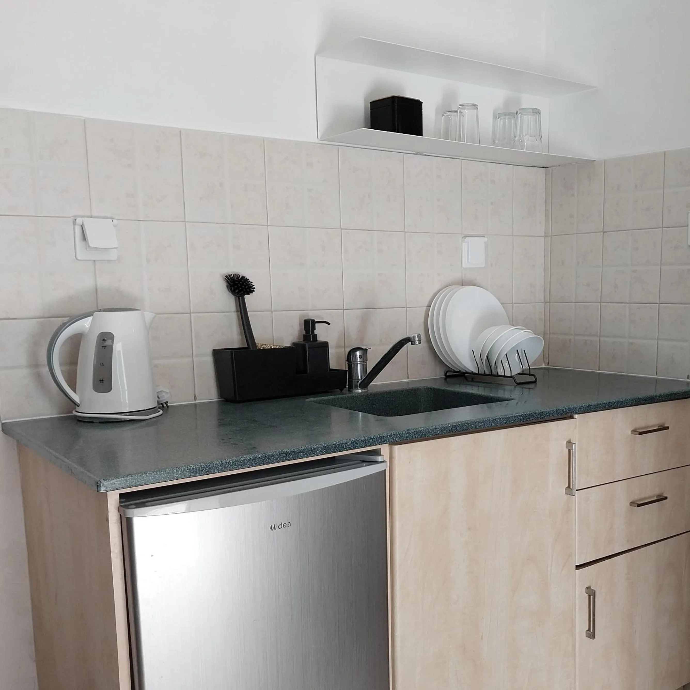 Kitchen or kitchenette in Mandara - Country Lodging