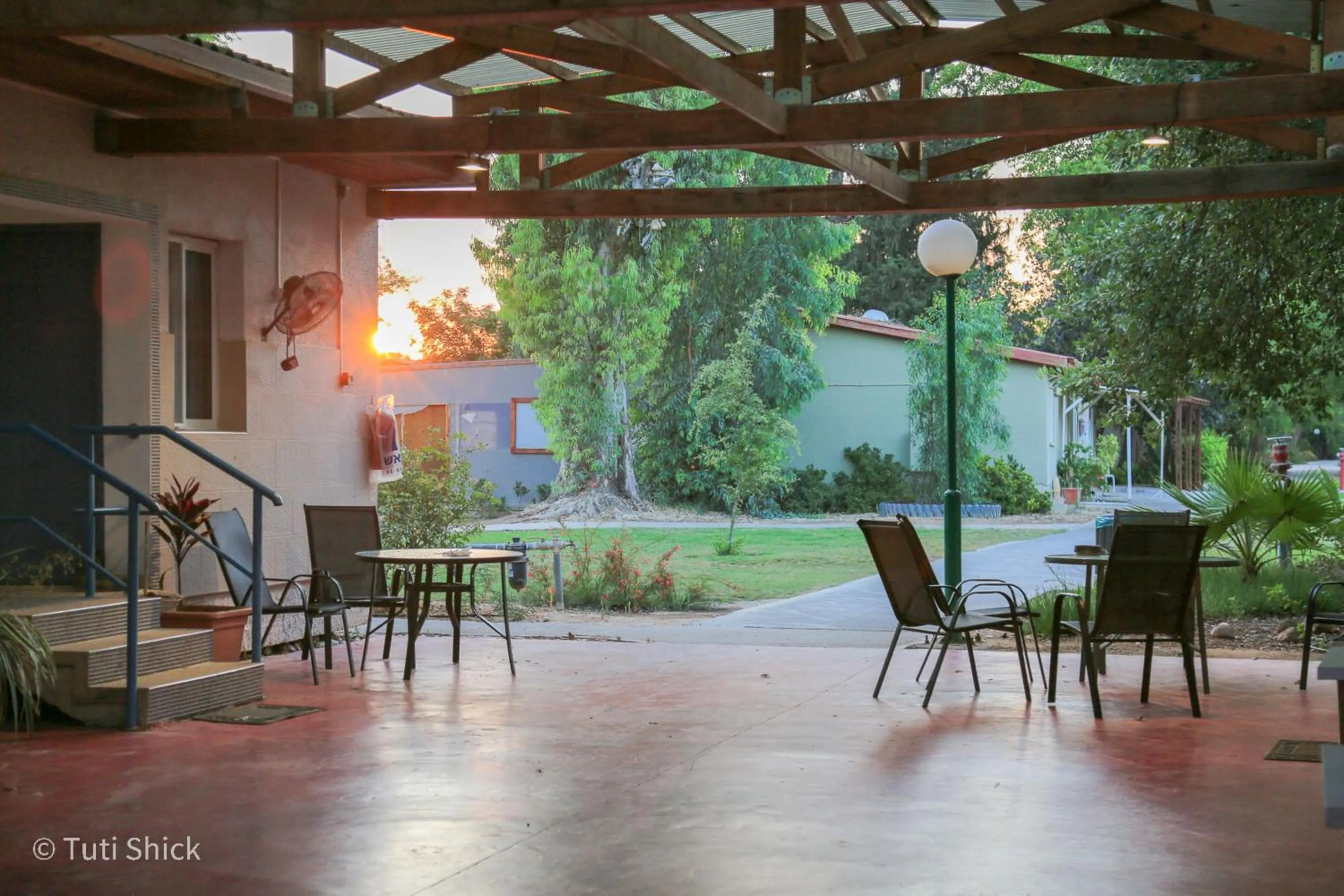 Balcony/Terrace in Mandara - Country Lodging