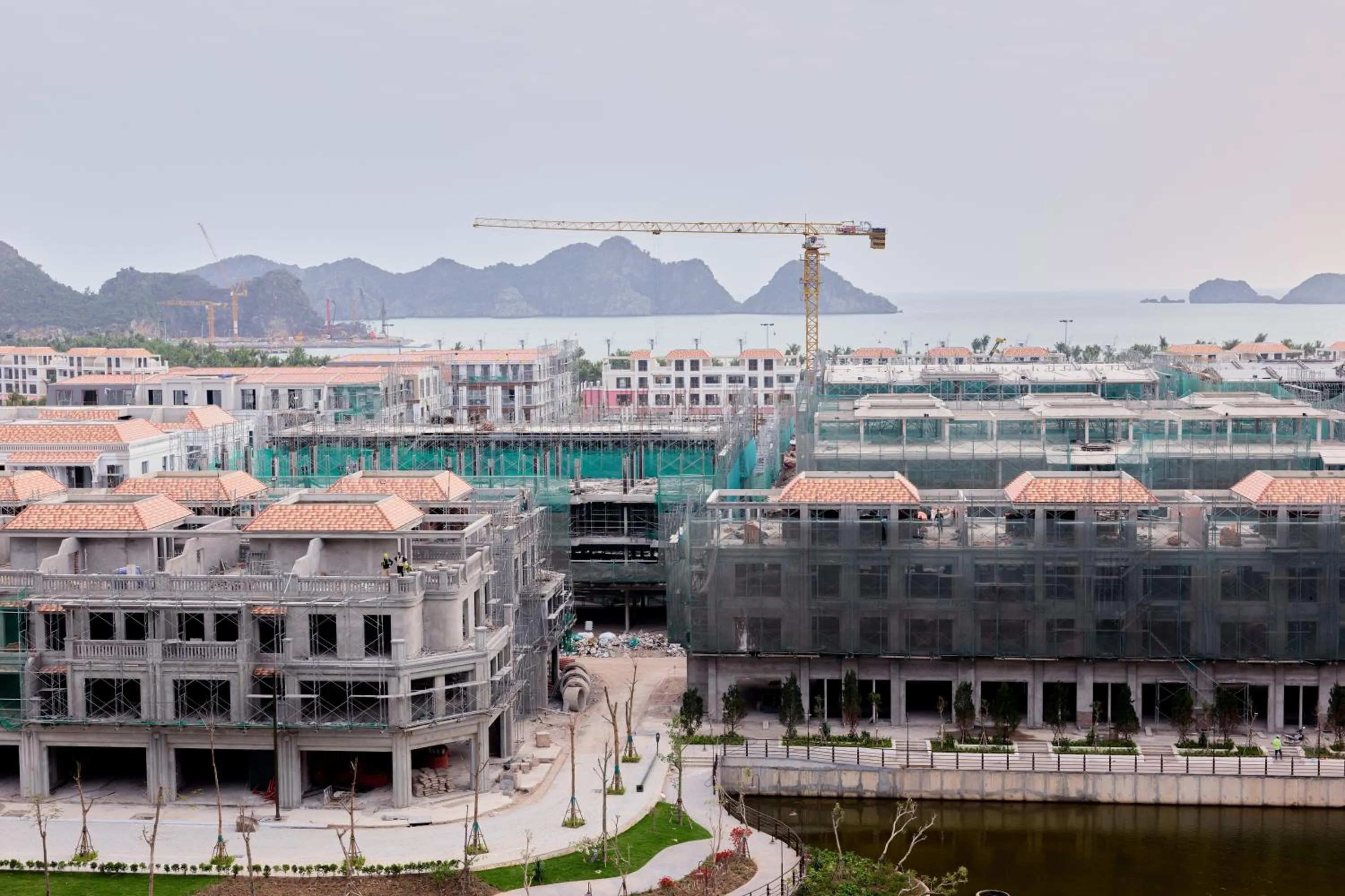 Property building in Huong Cang Sea View Hotel