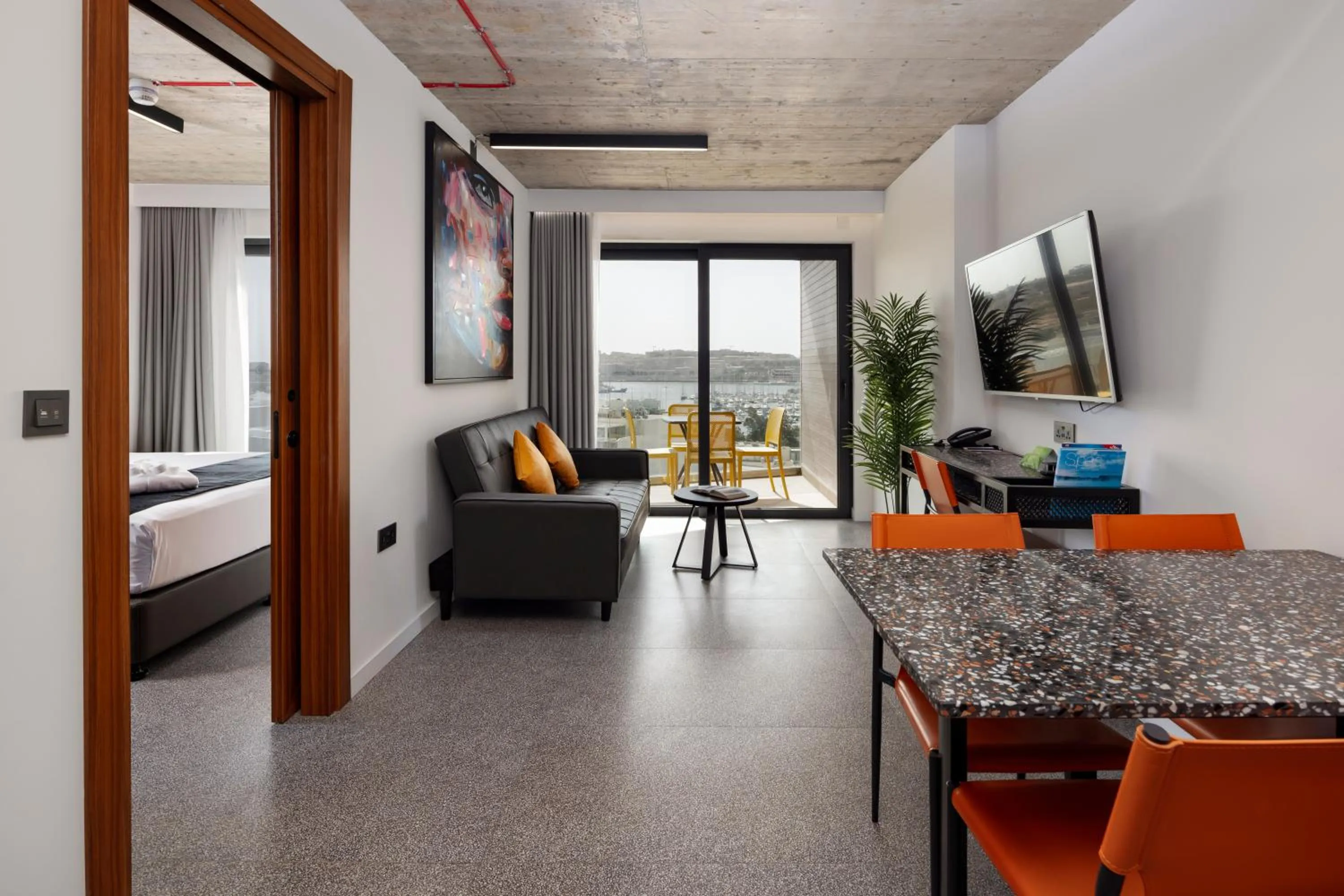 Living room in Grands Suites Hotel and Spa Sliema