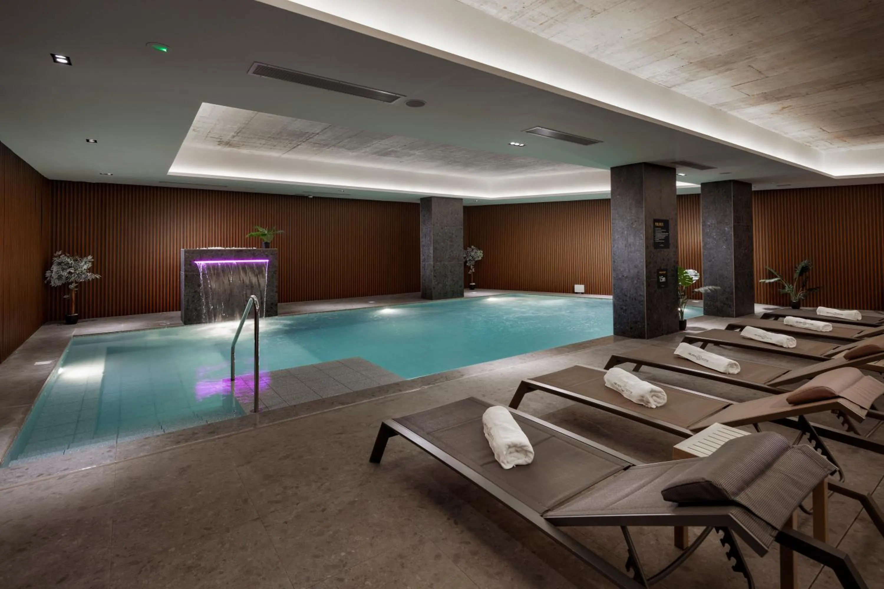 Swimming pool in Grands Suites Hotel and Spa Sliema