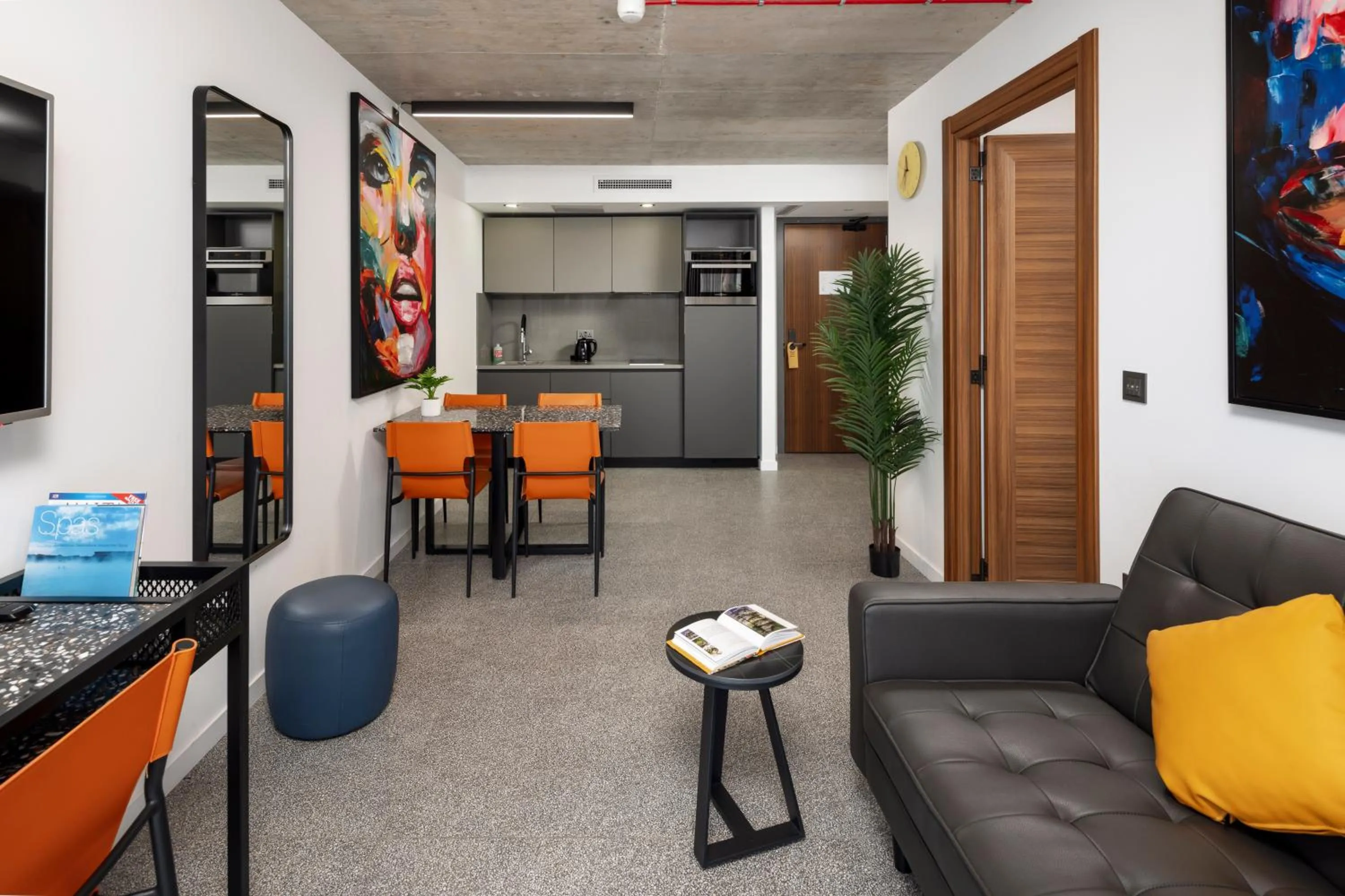 Kitchen or kitchenette in Grands Suites Hotel and Spa Sliema