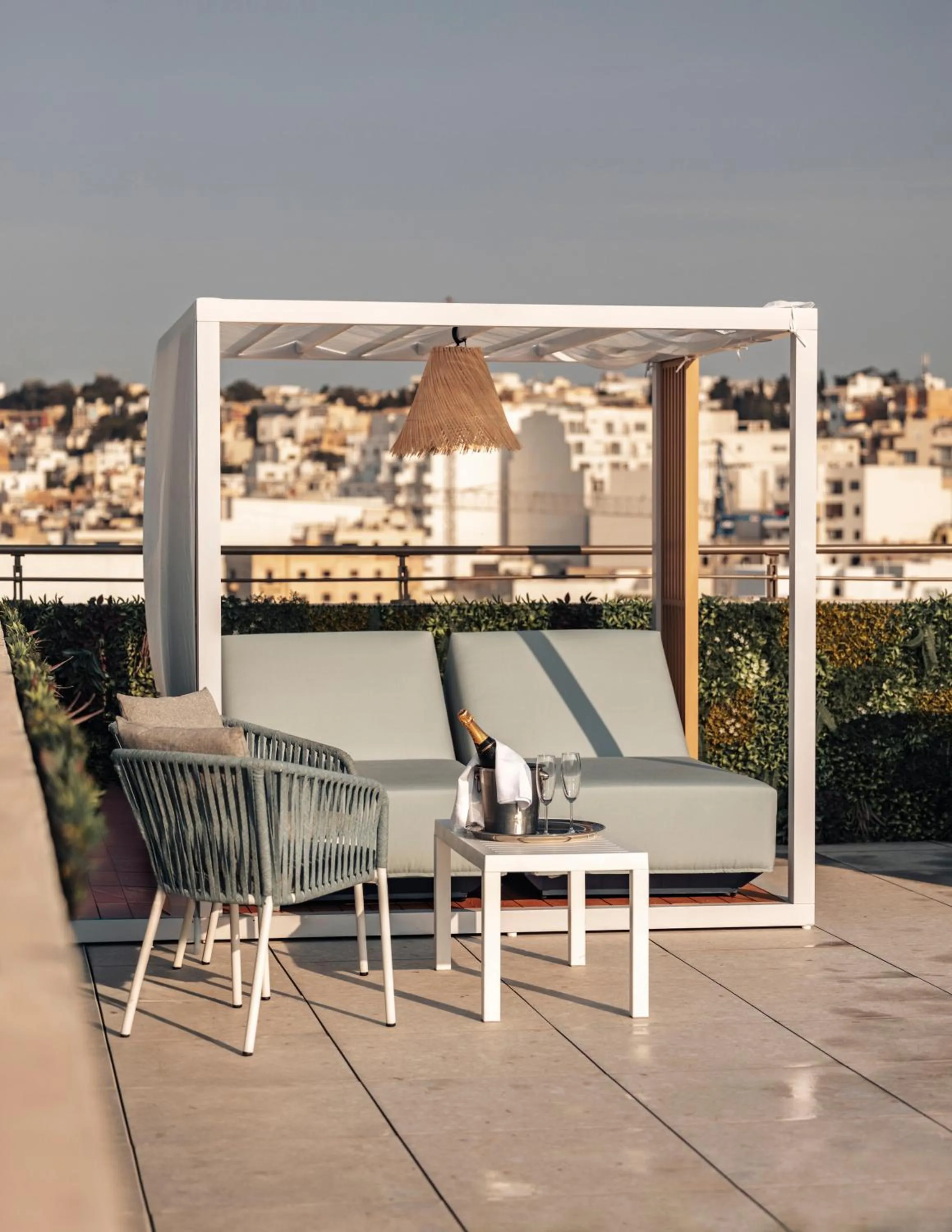 Swimming pool in Grands Suites Hotel and Spa Sliema
