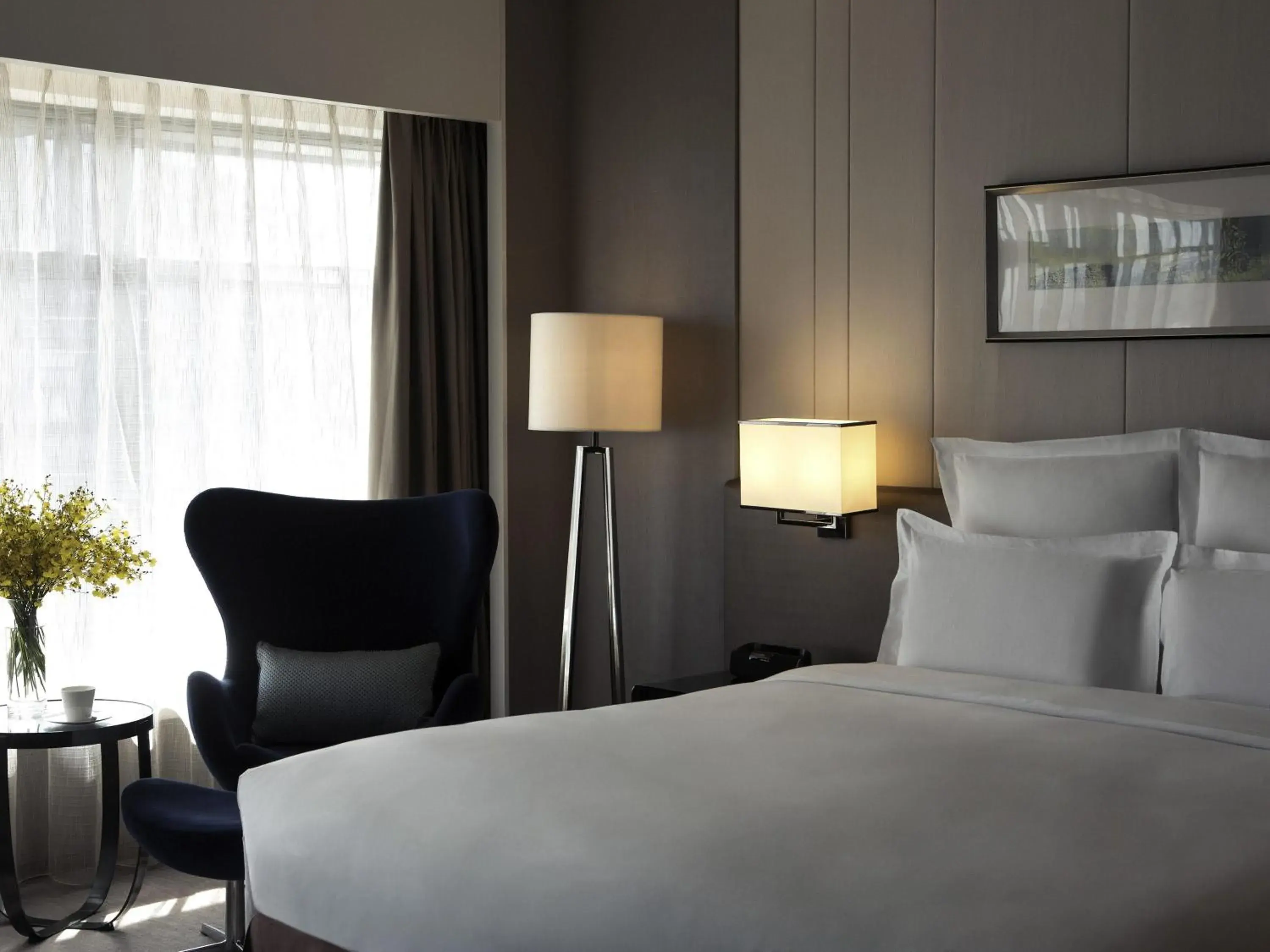 Bedroom, Bed in Pullman Shanghai Xuhui Bedroom, Bed in Pullman Shanghai Xuhui