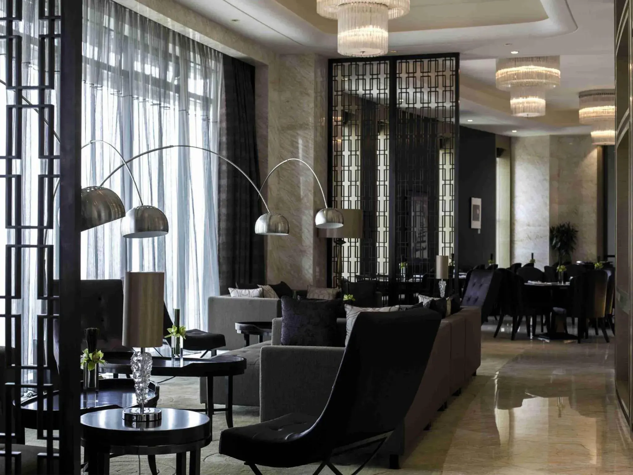 Lounge or bar in Pullman Shanghai Xuhui Lounge or bar in Pullman Shanghai Xuhui