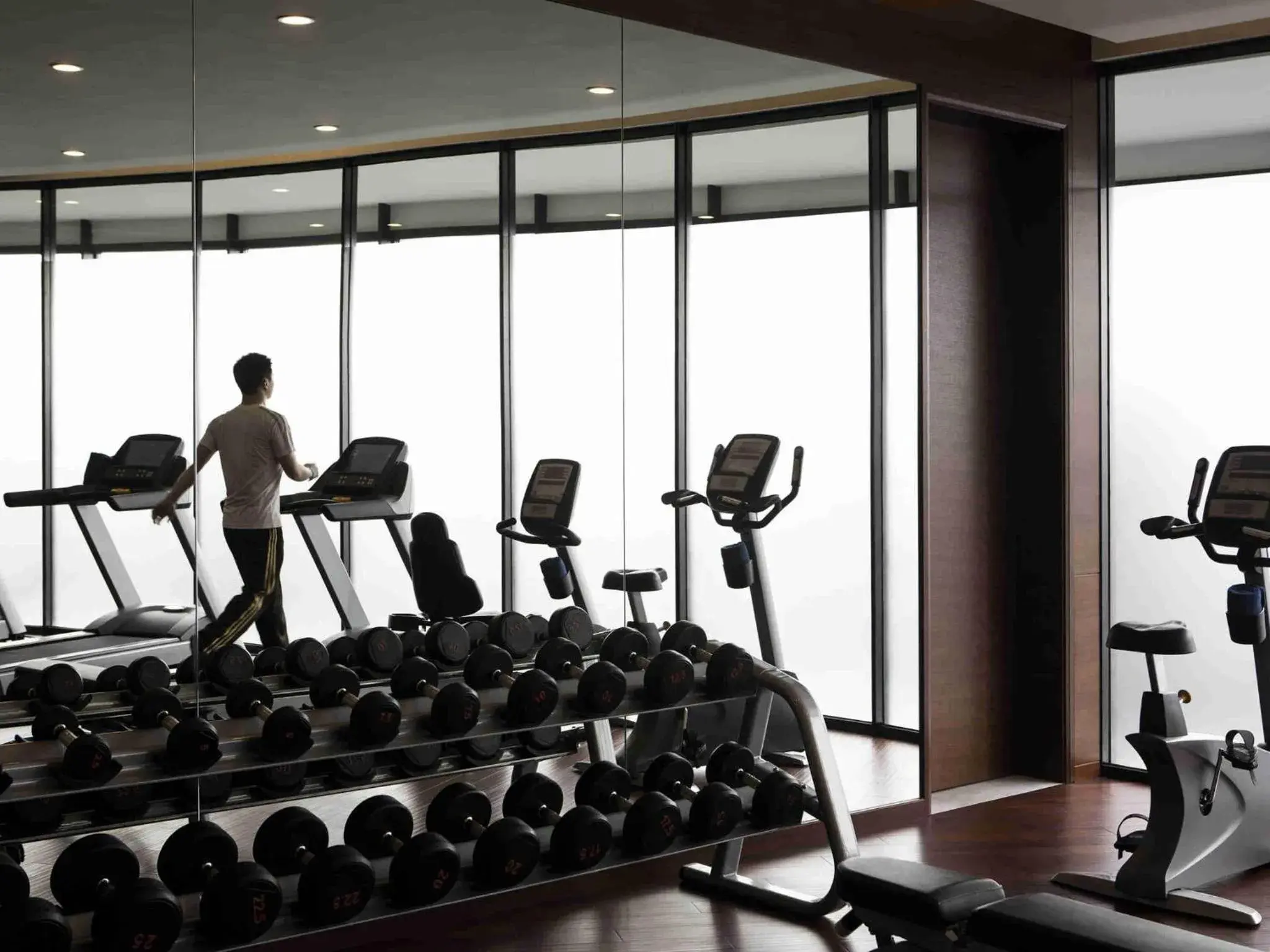 Fitness centre/facilities in Pullman Shanghai Xuhui Fitness centre/facilities in Pullman Shanghai Xuhui