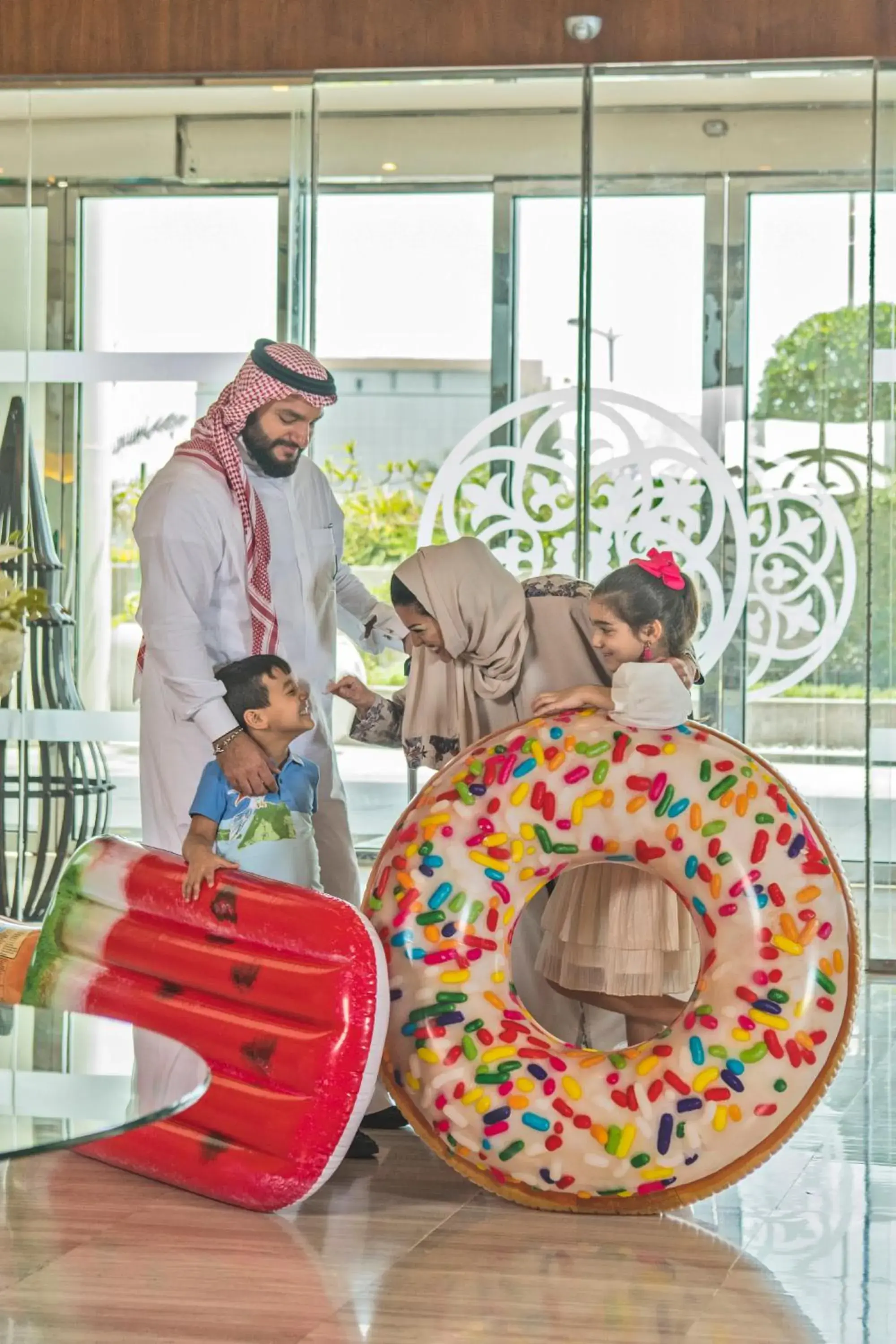 Swimming pool in Bay La Sun Hotel and Marina - Emaar King Abdullah Economic City Swimming pool in Bay La Sun Hotel and Marina - Emaar King Abdullah Economic City