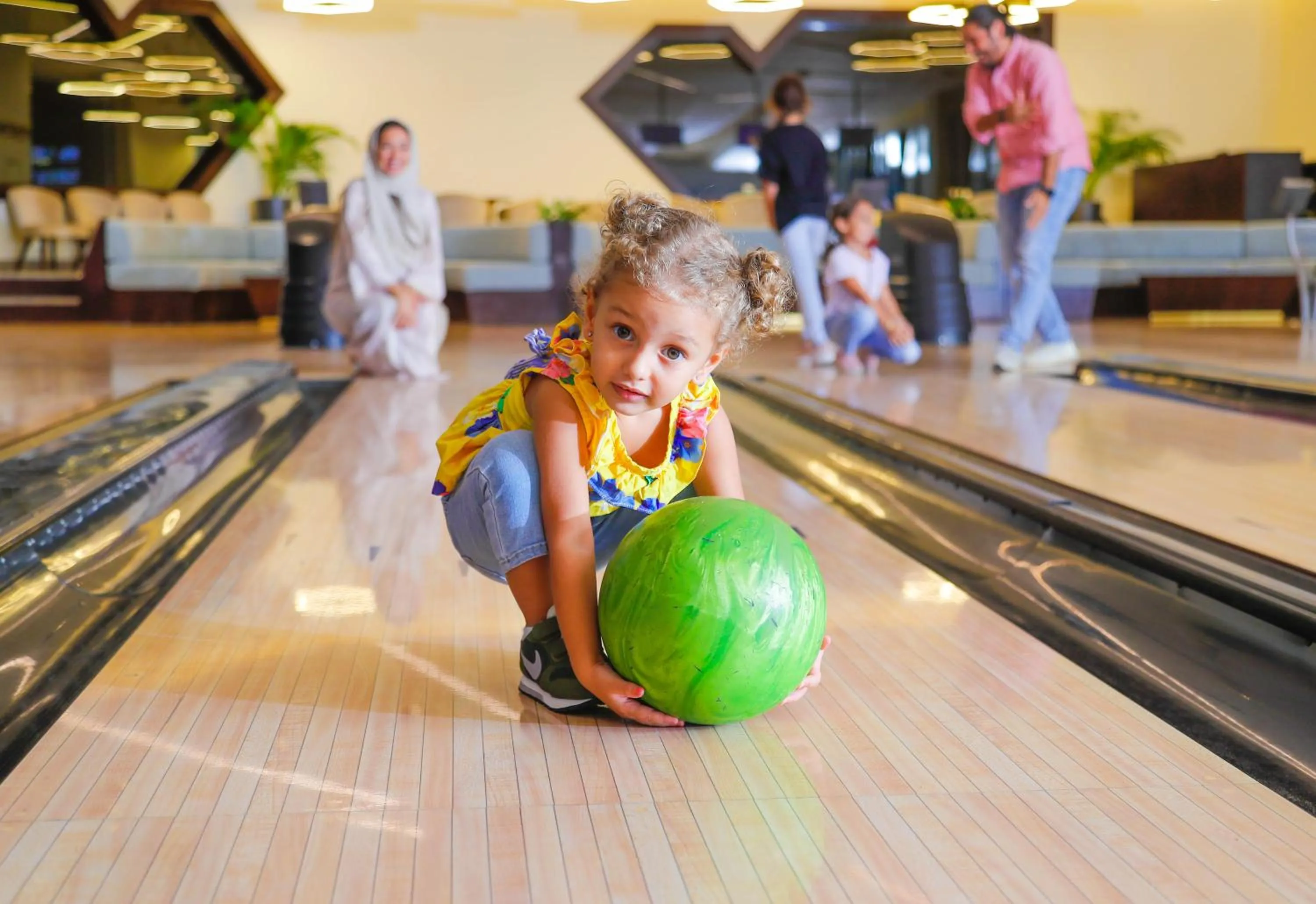 Bowling in Bay La Sun Hotel and Marina - Emaar King Abdullah Economic City