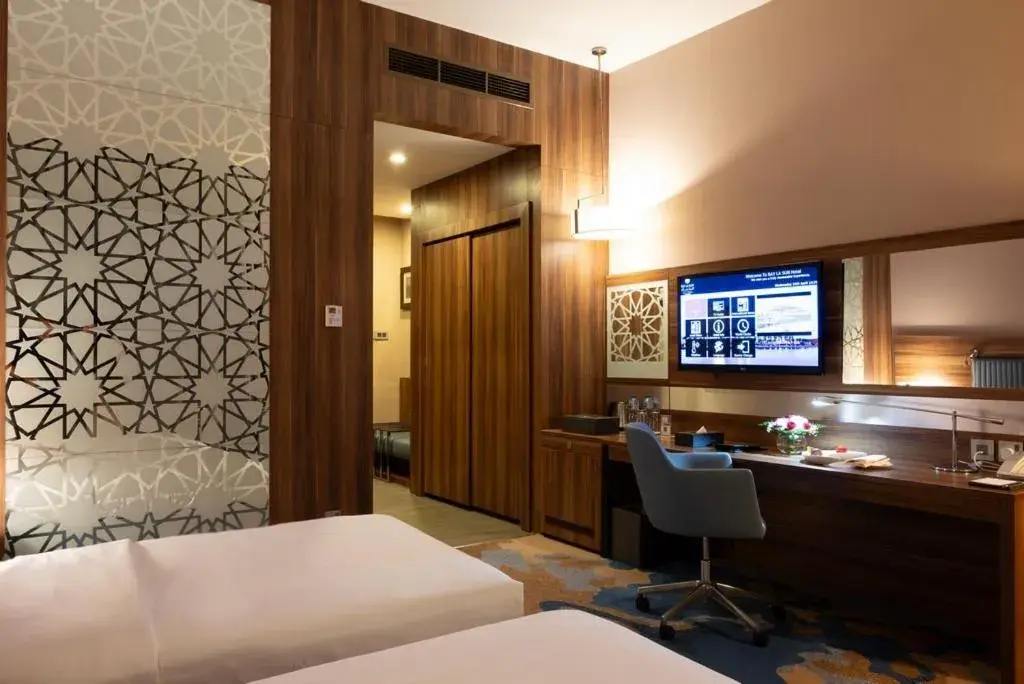 Photo of the whole room, Bed in Bay La Sun Hotel and Marina - Emaar King Abdullah Economic City Photo of the whole room, Bed in Bay La Sun Hotel and Marina - Emaar King Abdullah Economic City