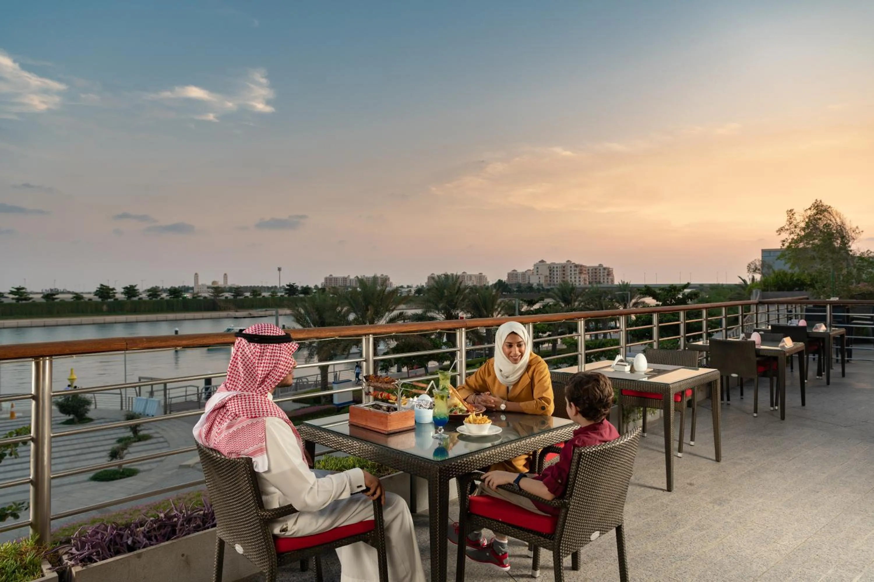 Food in Bay La Sun Hotel and Marina - Emaar King Abdullah Economic City