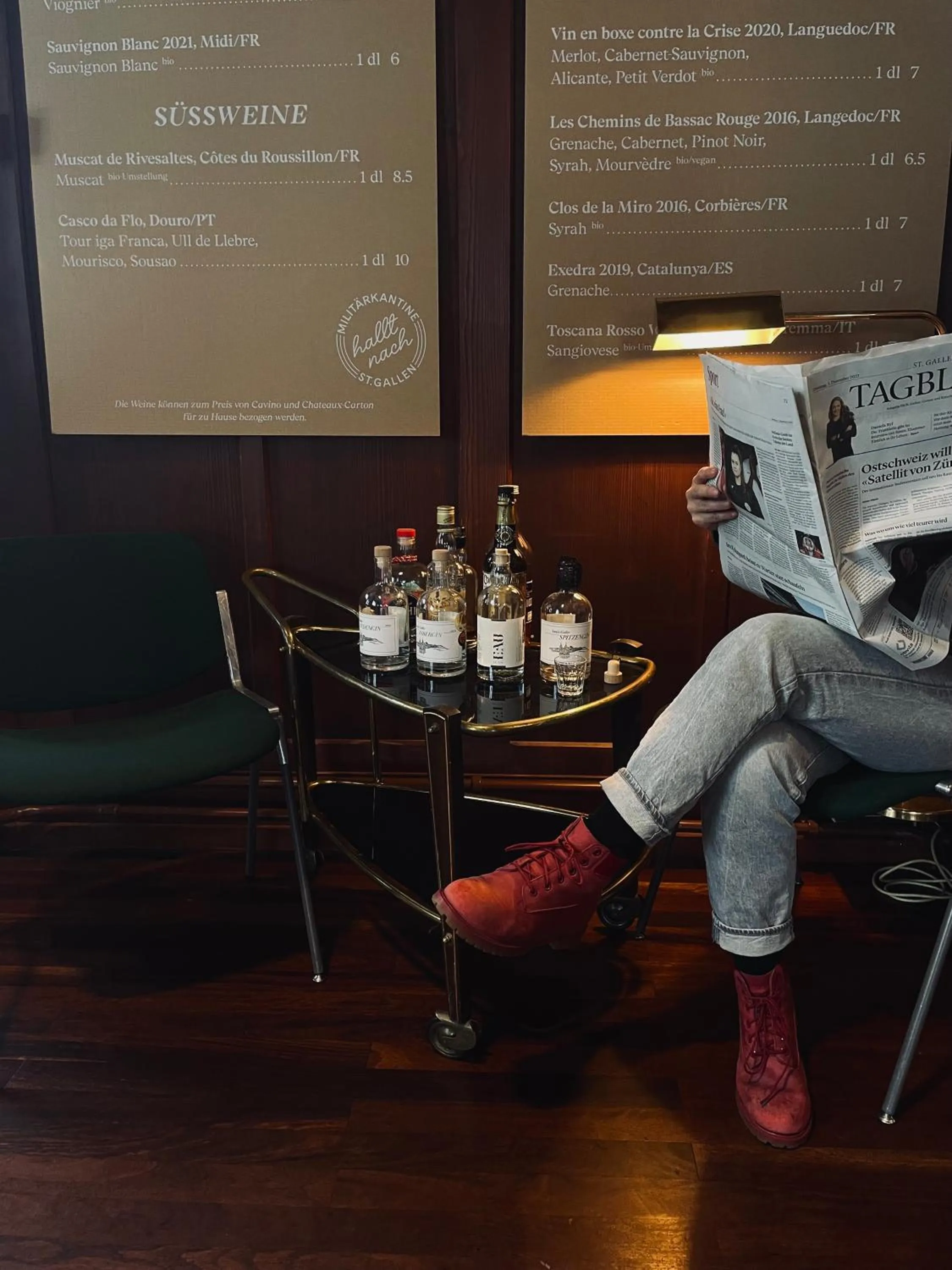 Restaurant/places to eat in Militärkantine St. Gallen