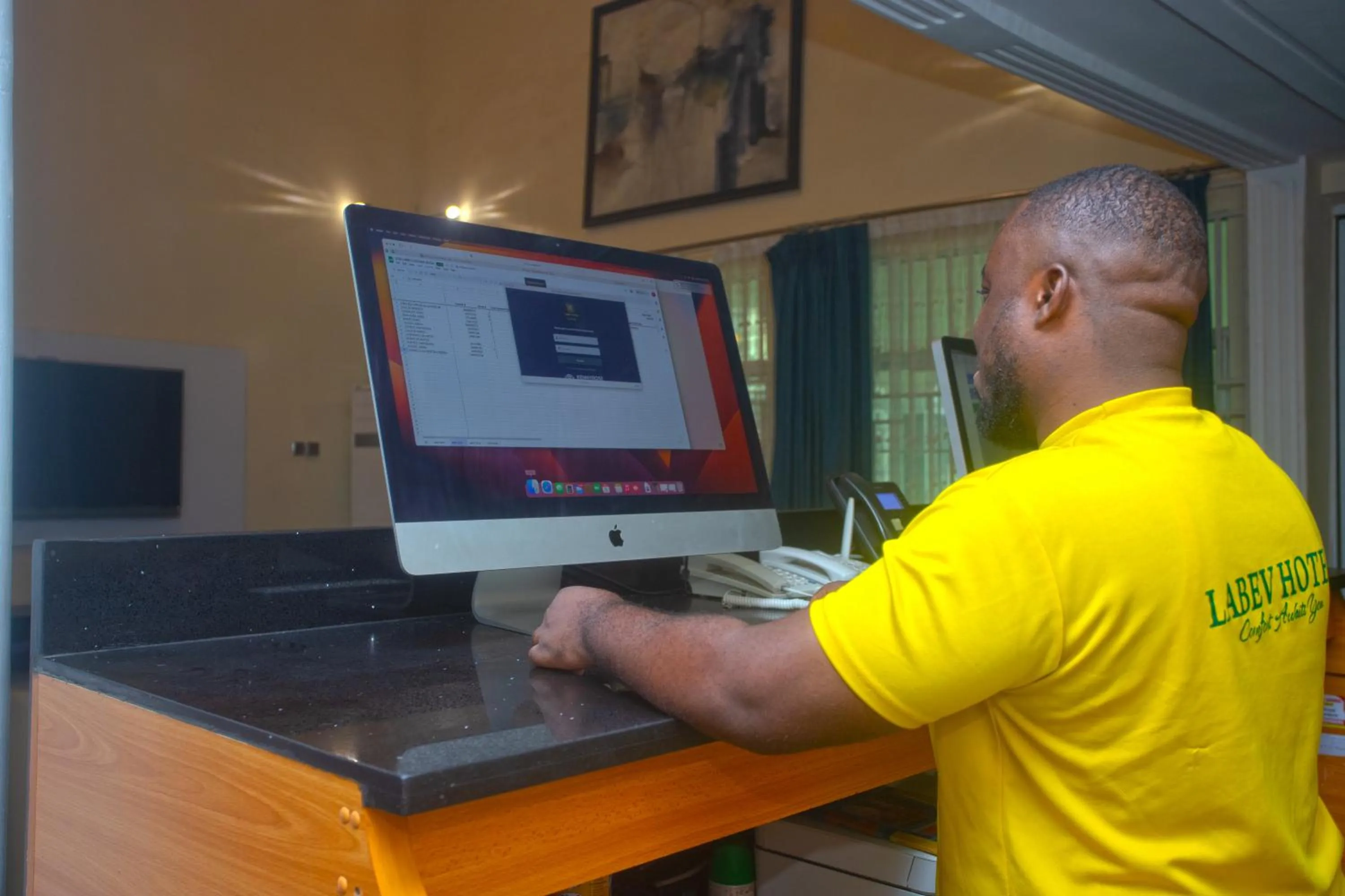 Lobby or reception in Labev Hotel