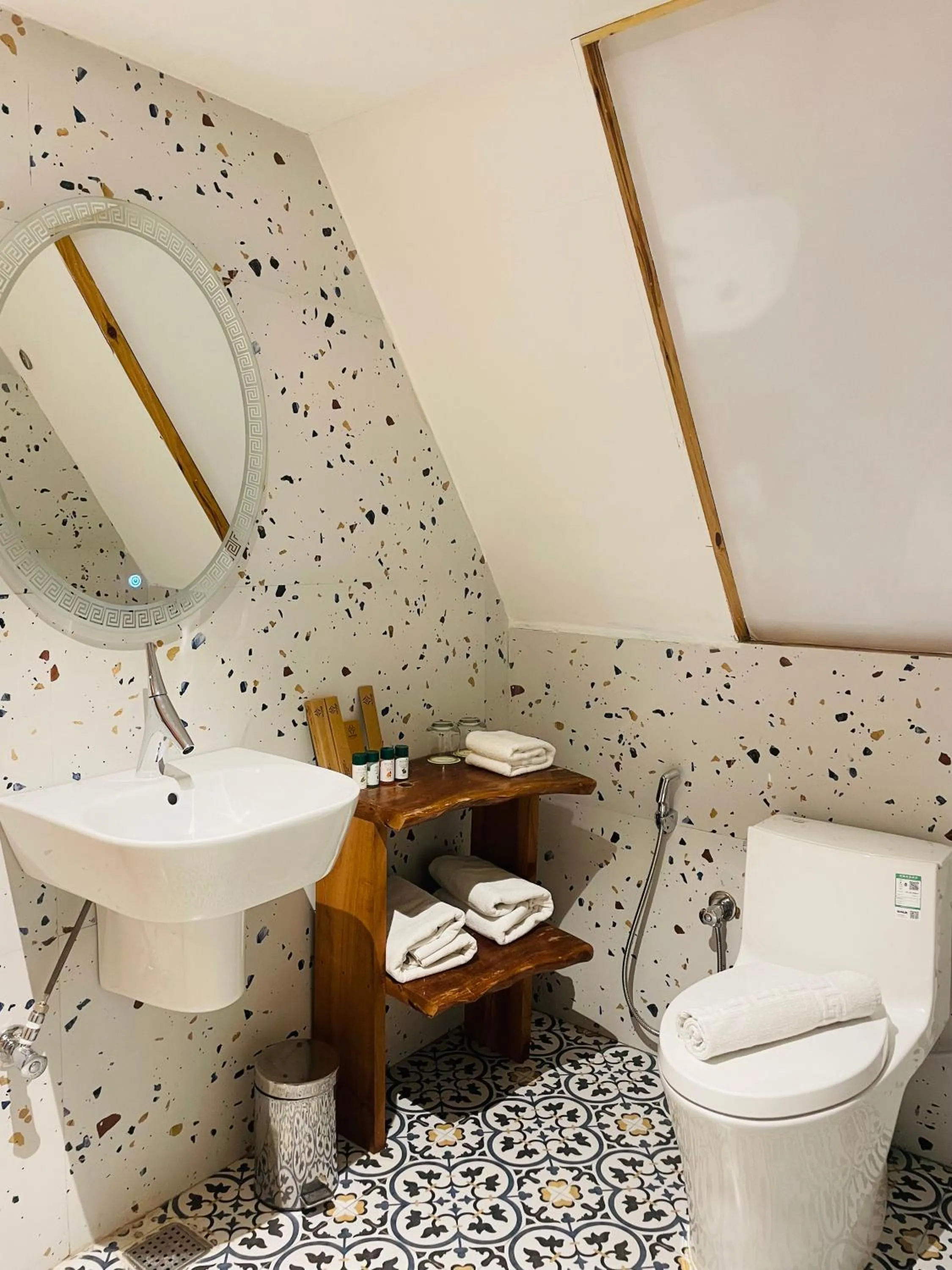 Toilet in Tarangi Resort and Spa