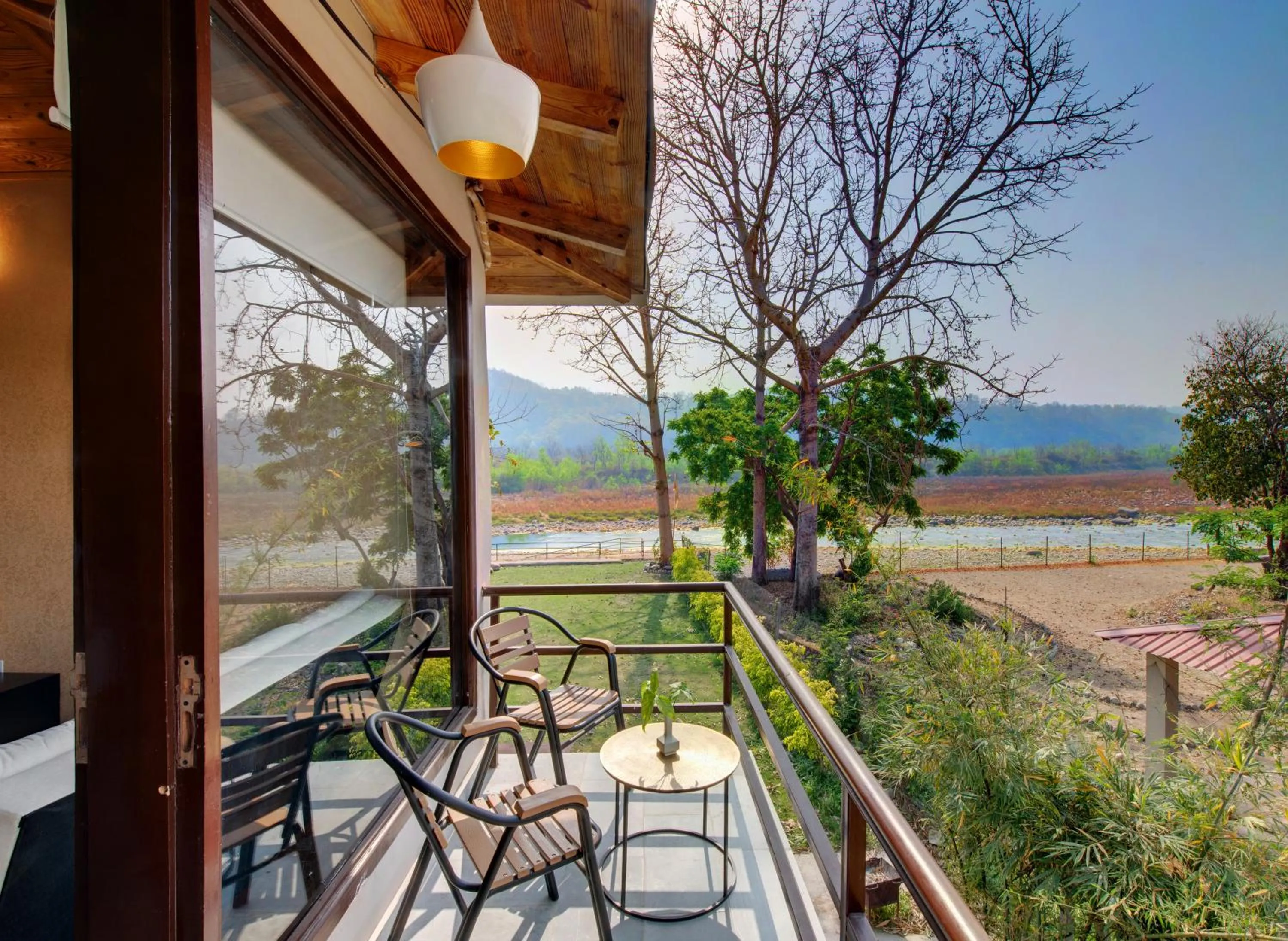 Balcony/Terrace in Tarangi Resort and Spa