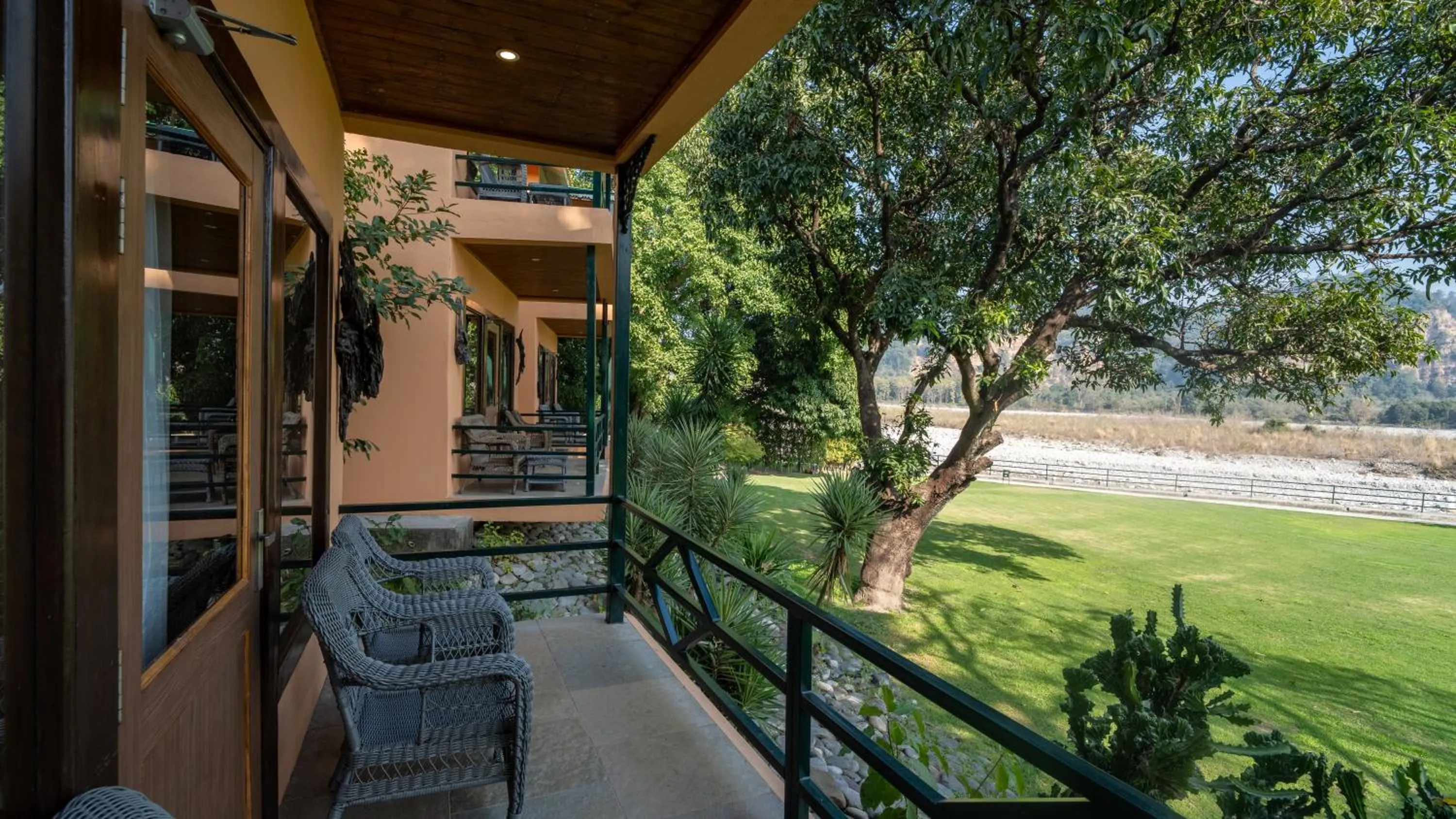 Balcony/Terrace in Tarangi Resort and Spa