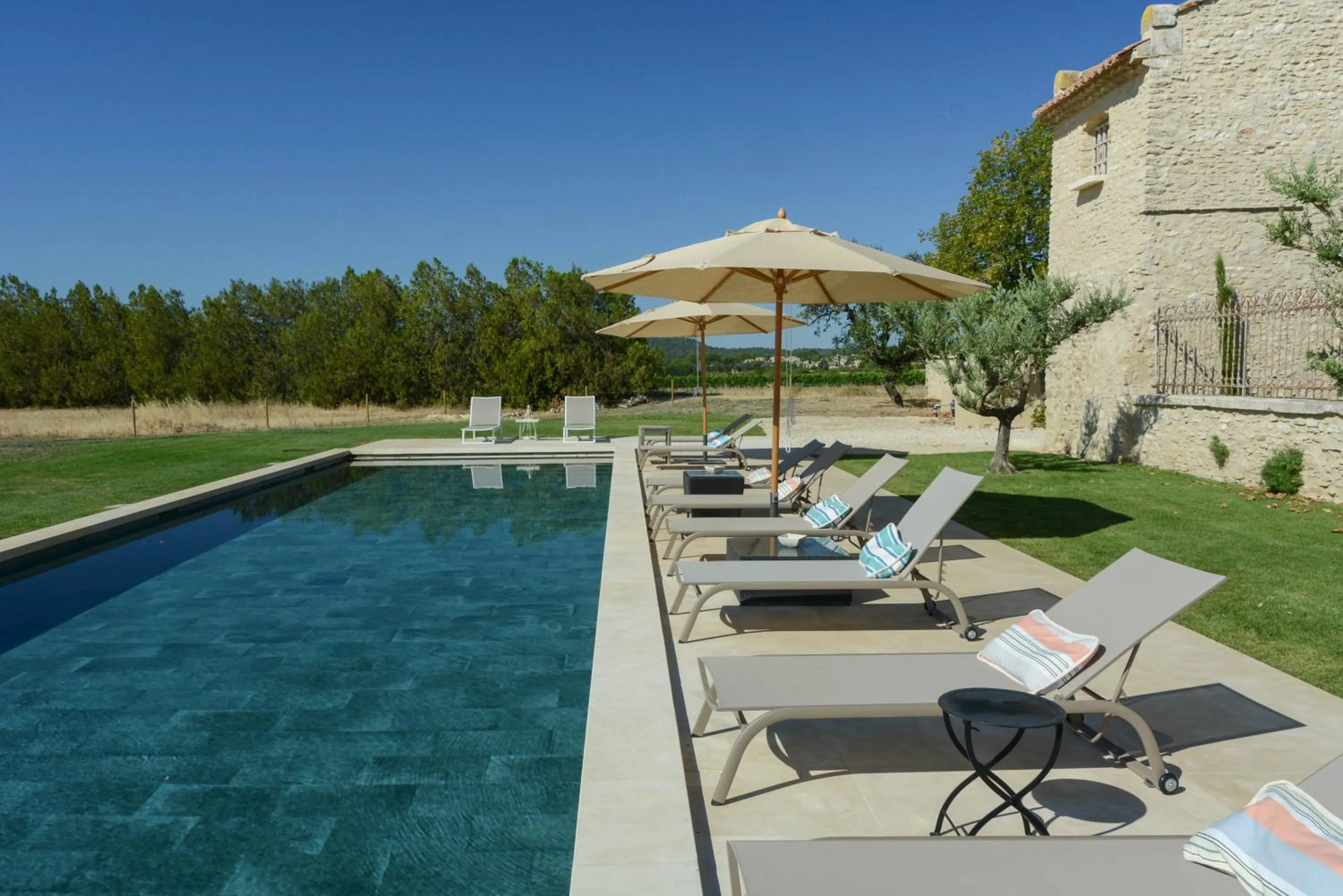 Swimming pool in La Bastide Neuve