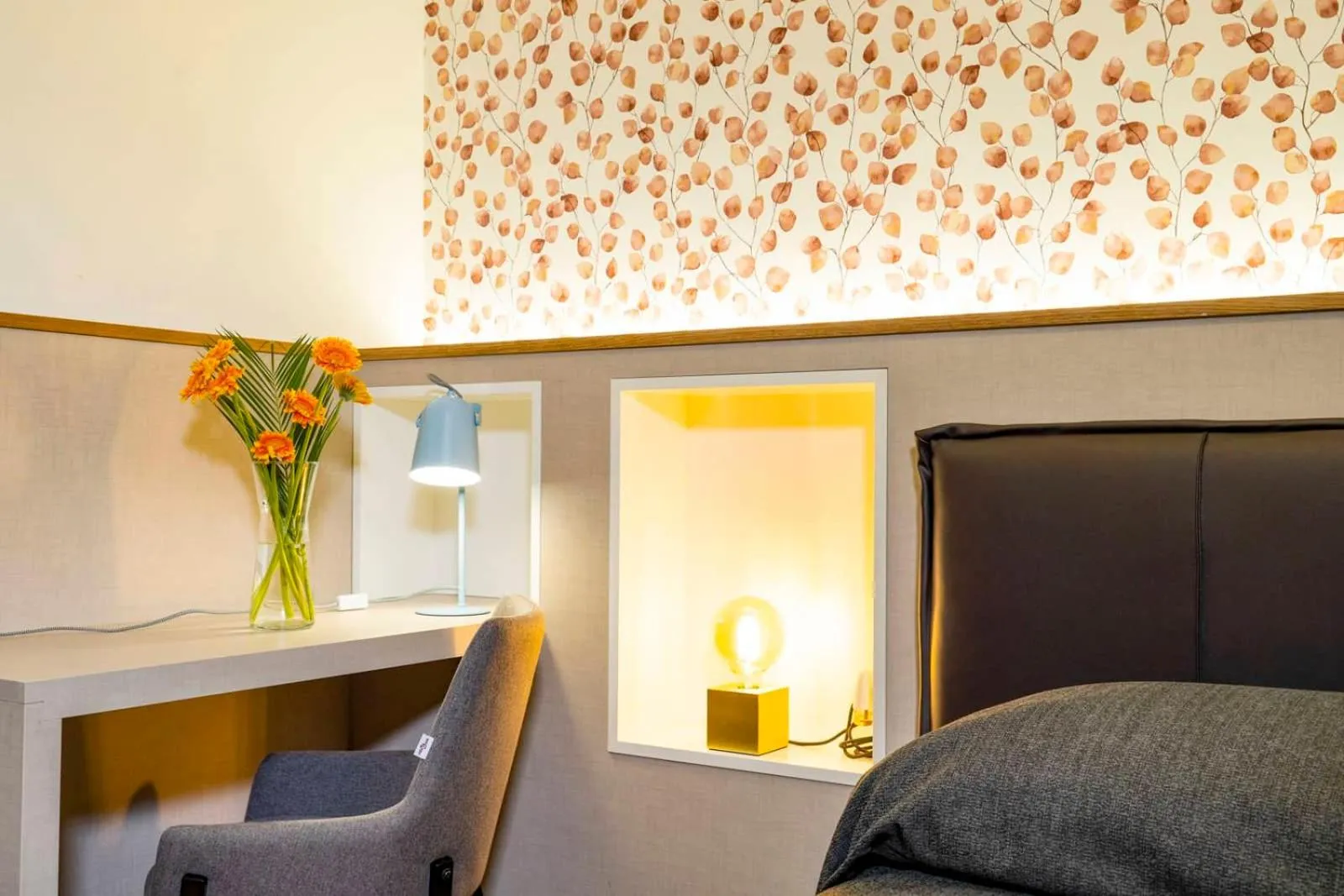 Bed in Villino Milano