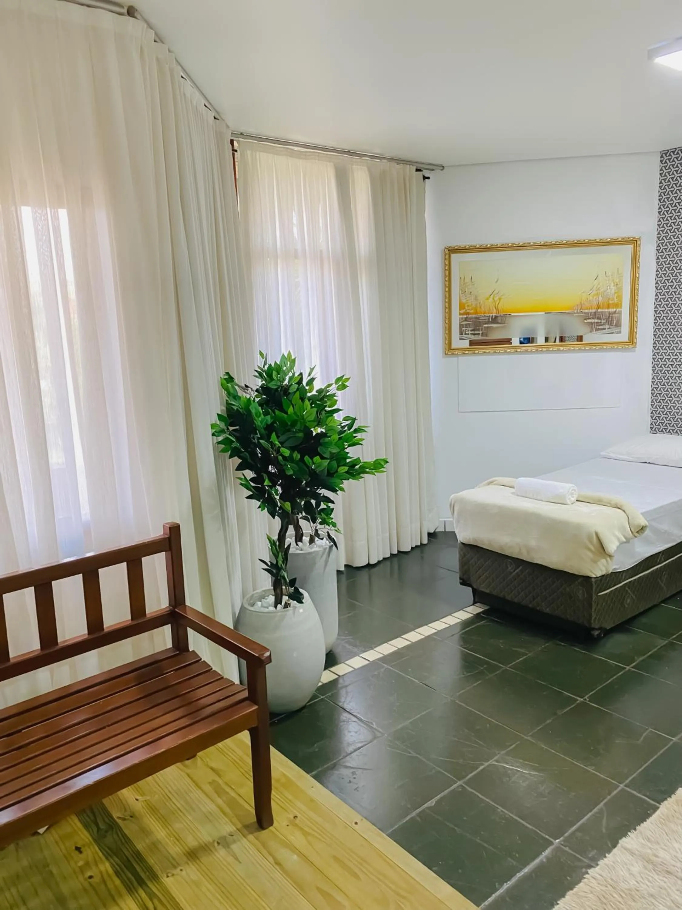 Bedroom, Bed in Park Hotel Modelo