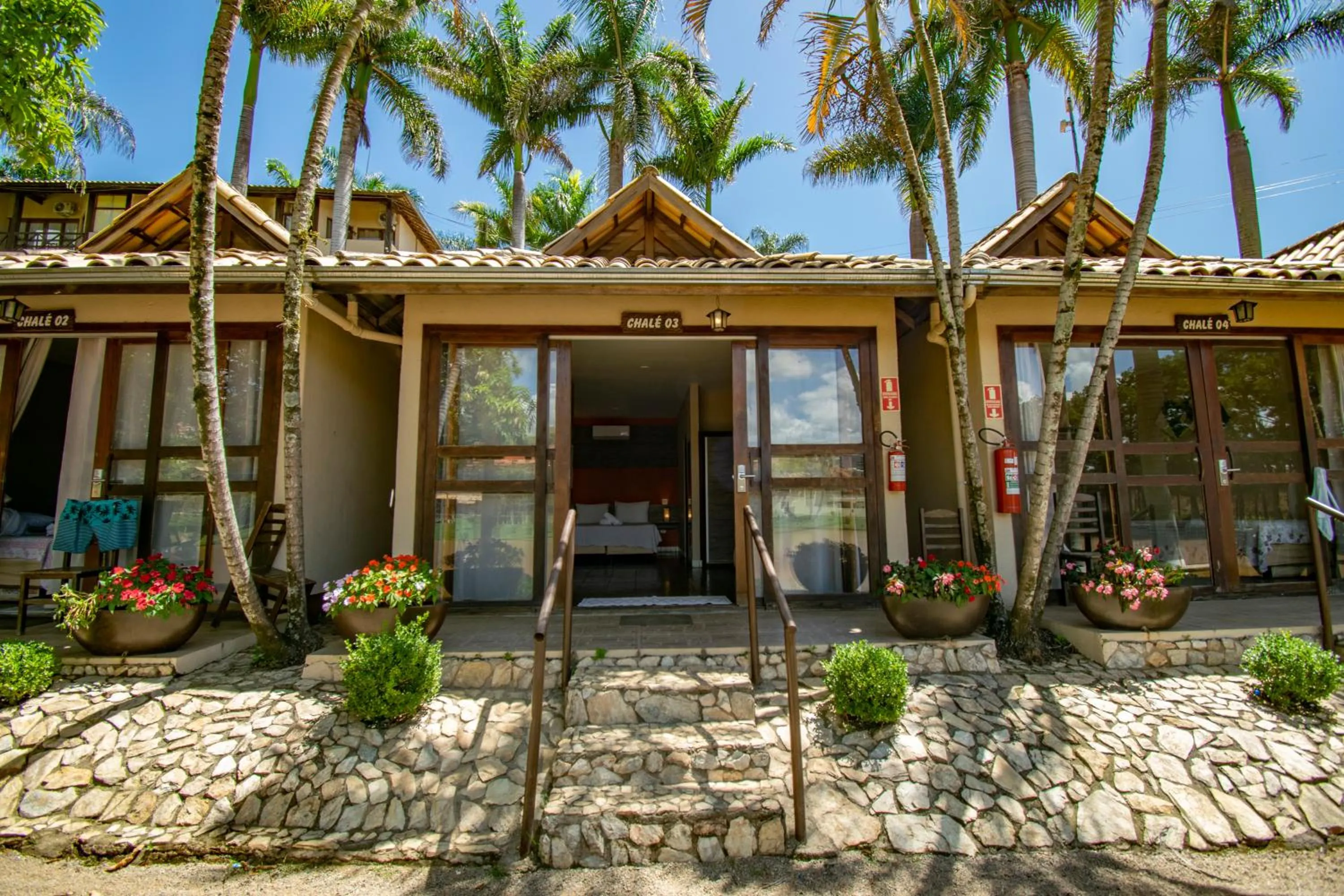 Garden view in Park Hotel Modelo