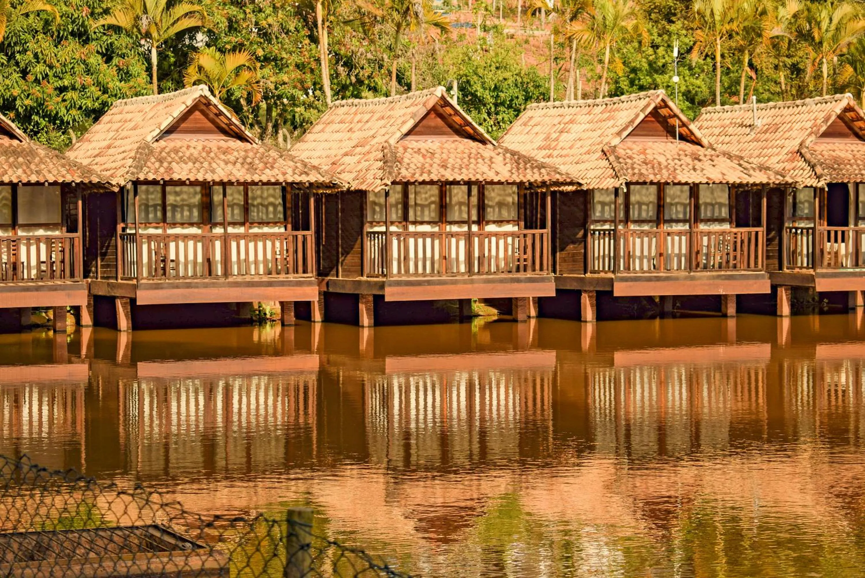 Lake view in Park Hotel Modelo