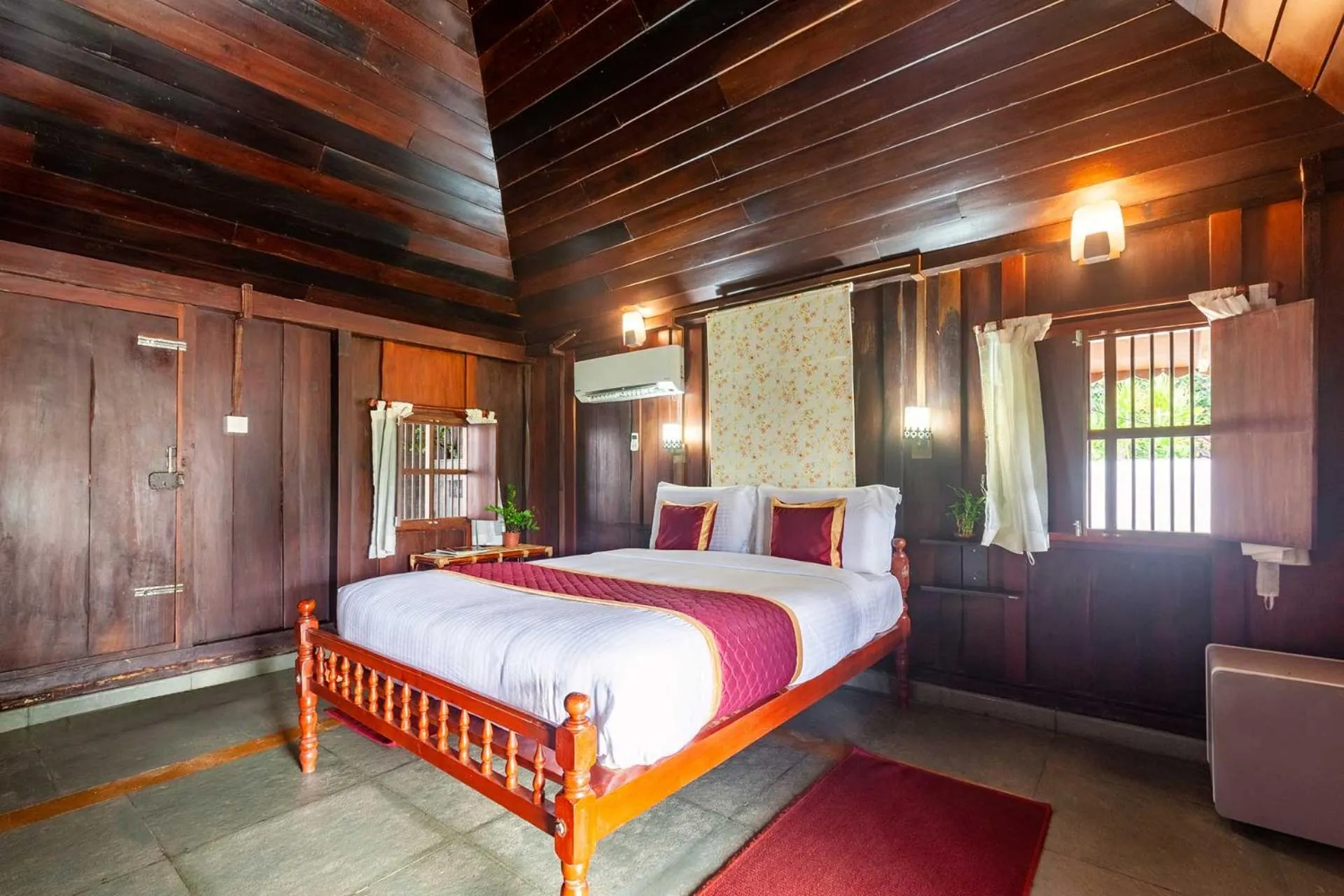 Bedroom, Bed in Deshadan's Tarangi Beach Villas,Marari