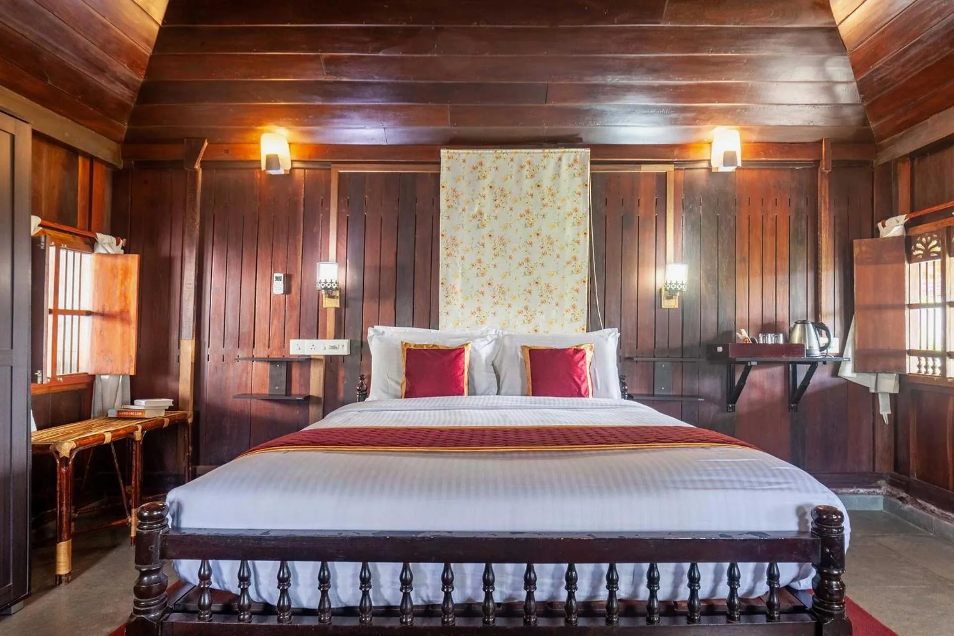Bedroom, Bed in Deshadan's Tarangi Beach Villas,Marari