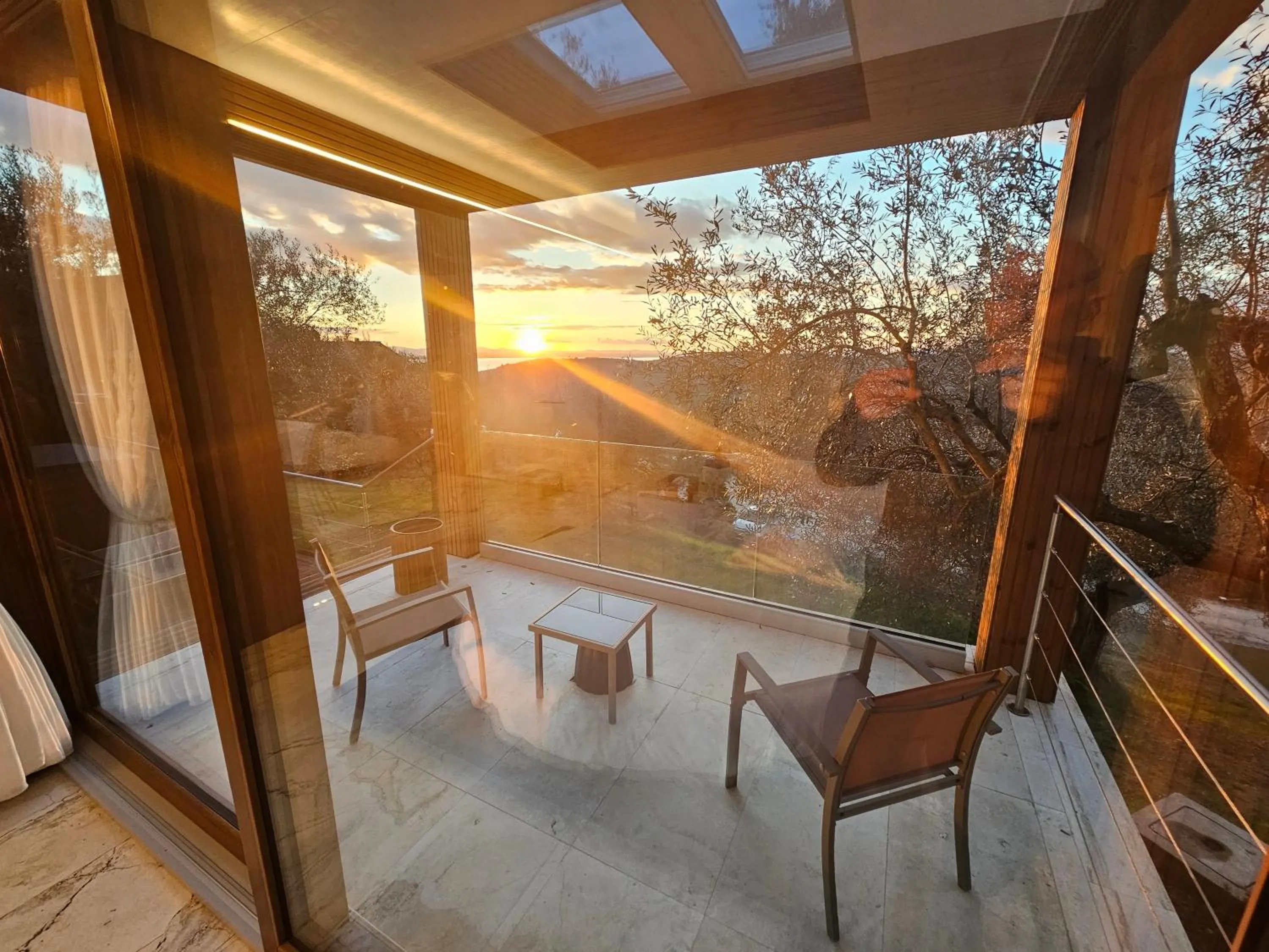 View (from property/room) in EcoResort Il Cantico della Natura